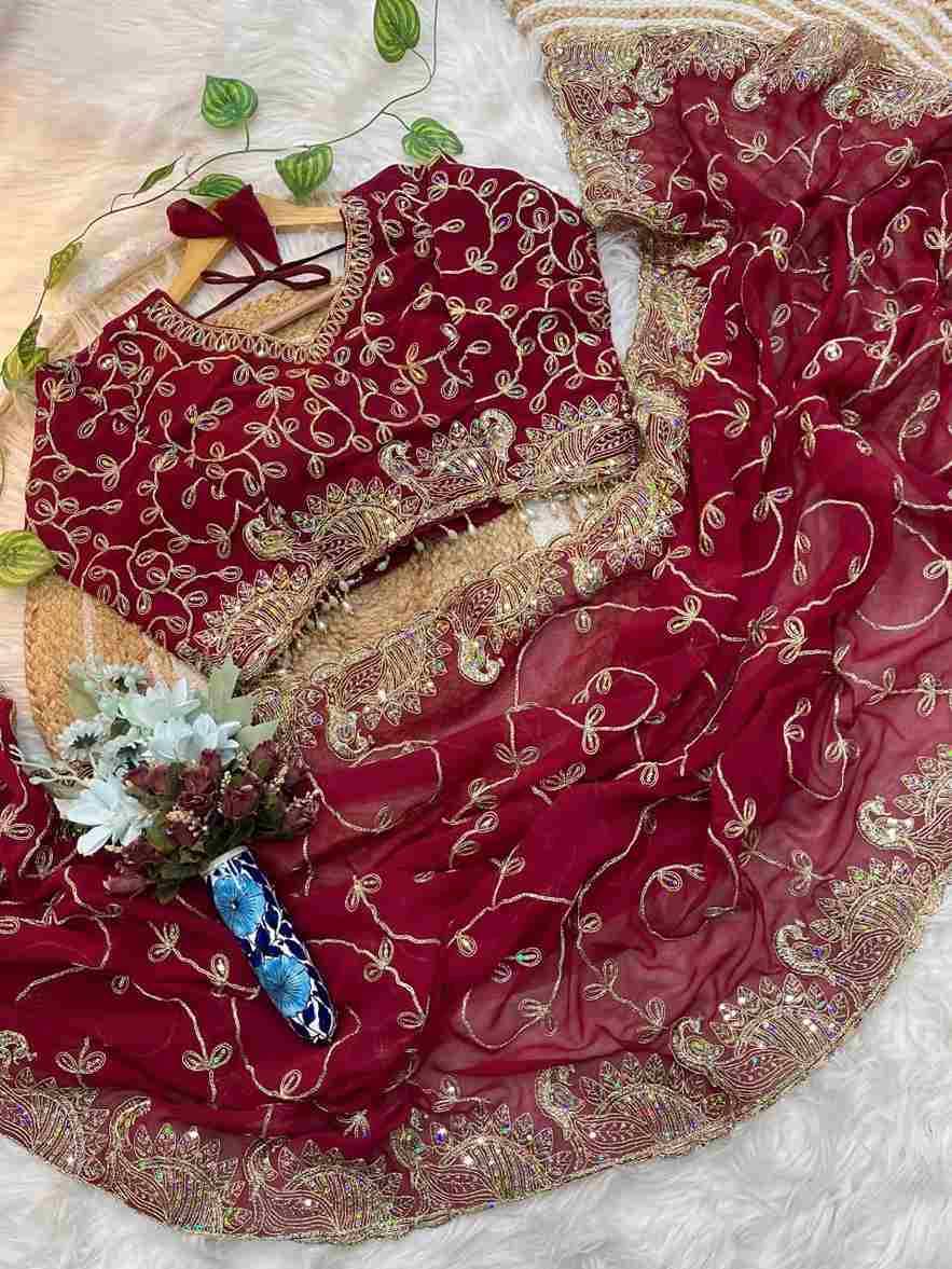 Vs-106 By Fashid Wholesale Indian Traditional Wear Collection Beautiful Stylish Fancy Colorful Party Wear & Occasional Wear Soft Georgette Sarees At Wholesale Price