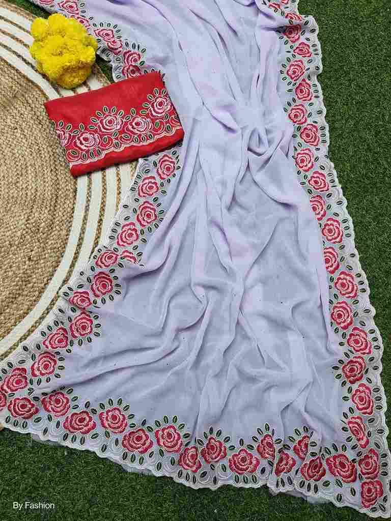 Vs-Priyanshi By Fashid Wholesale 01 To 04 Series Indian Traditional Wear Collection Beautiful Stylish Fancy Colorful Party Wear & Occasional Wear Soft Georgette Sarees At Wholesale Price