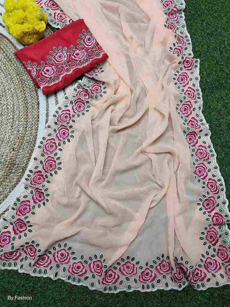 Vs-Priyanshi By Fashid Wholesale 01 To 04 Series Indian Traditional Wear Collection Beautiful Stylish Fancy Colorful Party Wear & Occasional Wear Soft Georgette Sarees At Wholesale Price