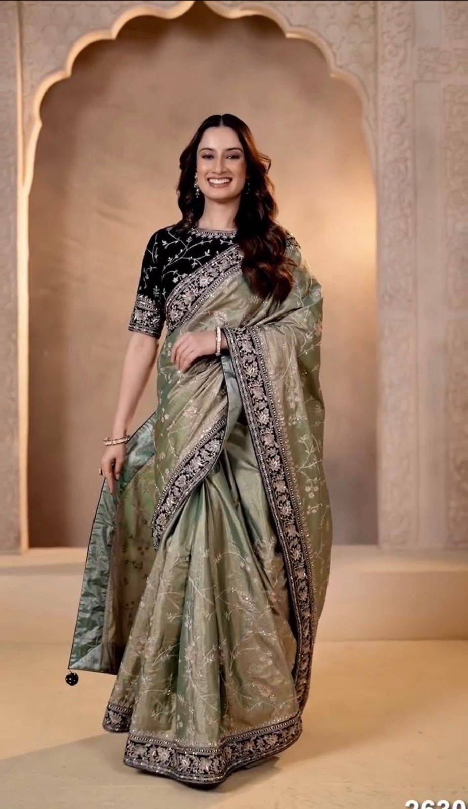 Vs-Shreeji By Fashid Wholesale Indian Traditional Wear Collection Beautiful Stylish Fancy Colorful Party Wear & Occasional Wear Pure Chiffon Sarees At Wholesale Price