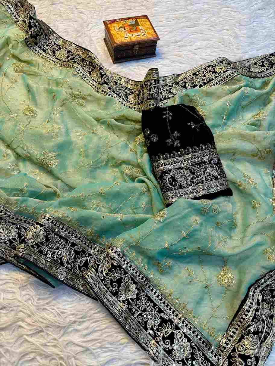 Vs-Shreeji By Fashid Wholesale Indian Traditional Wear Collection Beautiful Stylish Fancy Colorful Party Wear & Occasional Wear Pure Chiffon Sarees At Wholesale Price