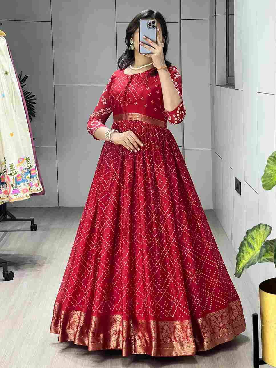 Gr-8122 By Fashid Wholesale Wear Collection Beautiful Stylish Colorful Fancy Party Wear & Occasional Wear Soft Chinnon Gown At Wholesale Price