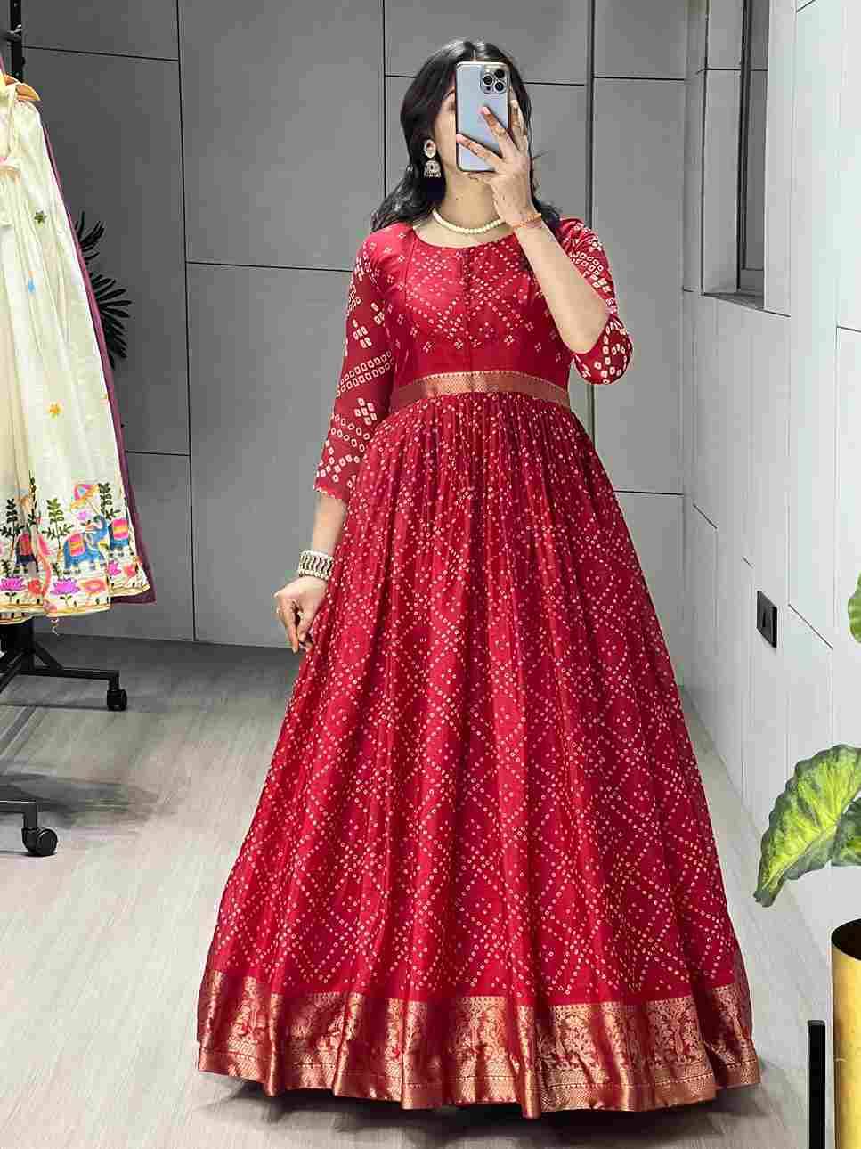 Gr-8122 By Fashid Wholesale Wear Collection Beautiful Stylish Colorful Fancy Party Wear & Occasional Wear Soft Chinnon Gown At Wholesale Price