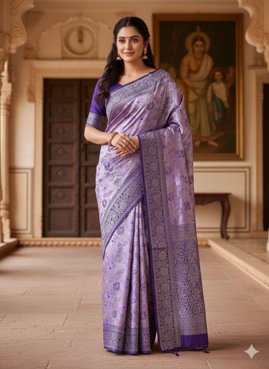 Lc-856 By Fashid Wholesale 01 To 08 Series Indian Traditional Wear Collection Beautiful Stylish Fancy Colorful Party Wear & Occasional Wear Tissue Silk Sarees At Wholesale Price
