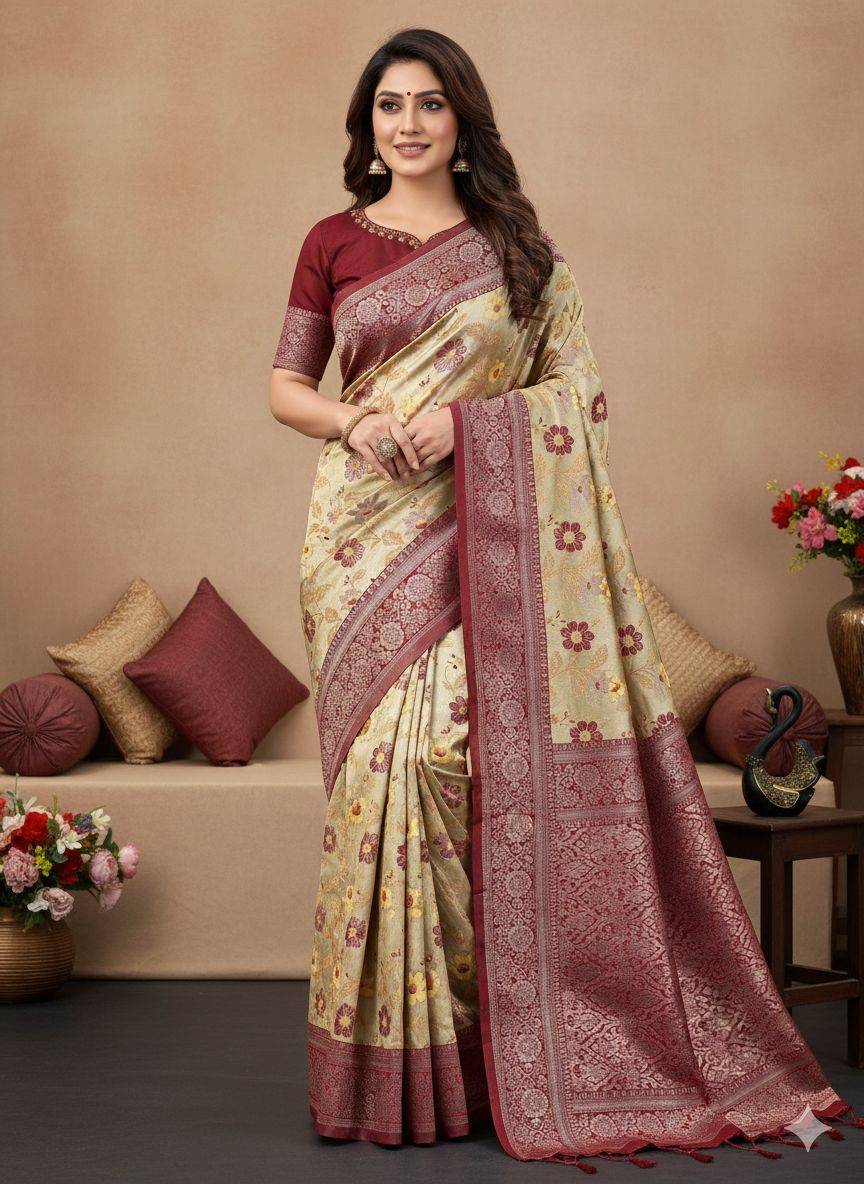 Lc-856 By Fashid Wholesale 01 To 08 Series Indian Traditional Wear Collection Beautiful Stylish Fancy Colorful Party Wear & Occasional Wear Tissue Silk Sarees At Wholesale Price