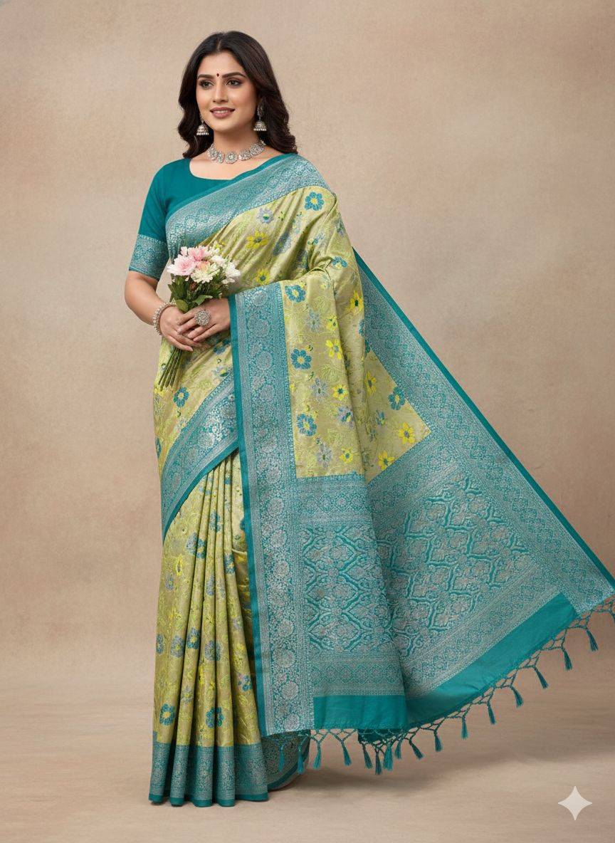 Lc-856 By Fashid Wholesale 01 To 08 Series Indian Traditional Wear Collection Beautiful Stylish Fancy Colorful Party Wear & Occasional Wear Tissue Silk Sarees At Wholesale Price