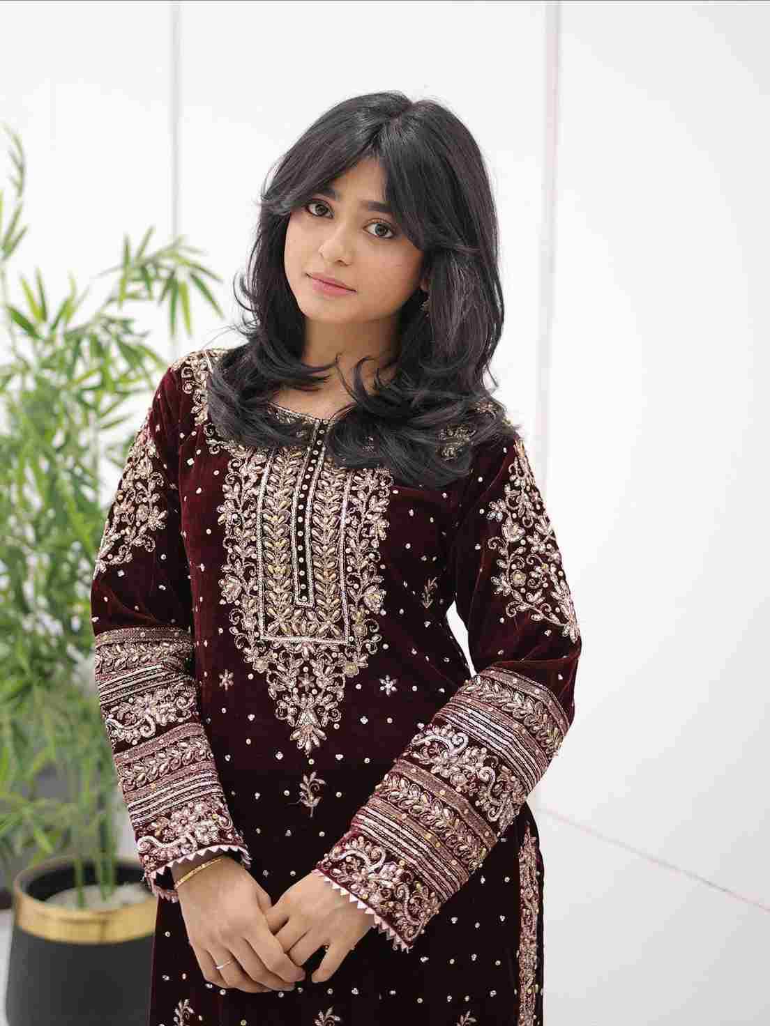 Be-422 By Fashid Wholesale Beautiful Suits Colorful Stylish Fancy Casual Wear & Ethnic Wear Velvet Dresses At Wholesale Price