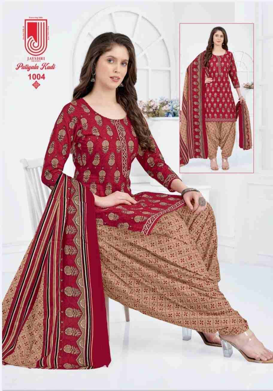 Patiyala Kudi By Jayshri Creation 1001 To 1012 Series Beautiful Festive Suits Stylish Fancy Colorful Casual Wear & Ethnic Wear Cotton Print Dresses At Wholesale Price