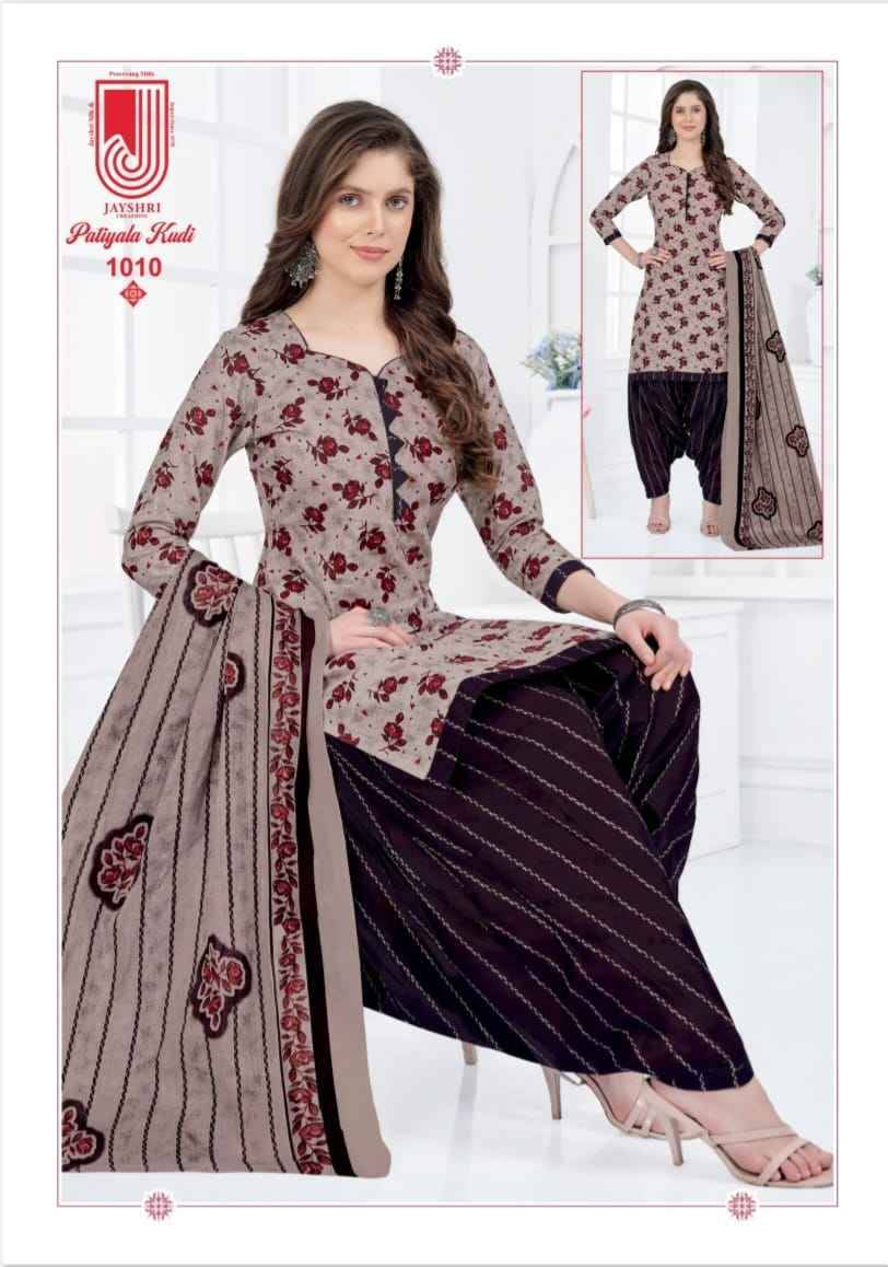 Patiyala Kudi By Jayshri Creation 1001 To 1012 Series Beautiful Festive Suits Stylish Fancy Colorful Casual Wear & Ethnic Wear Cotton Print Dresses At Wholesale Price
