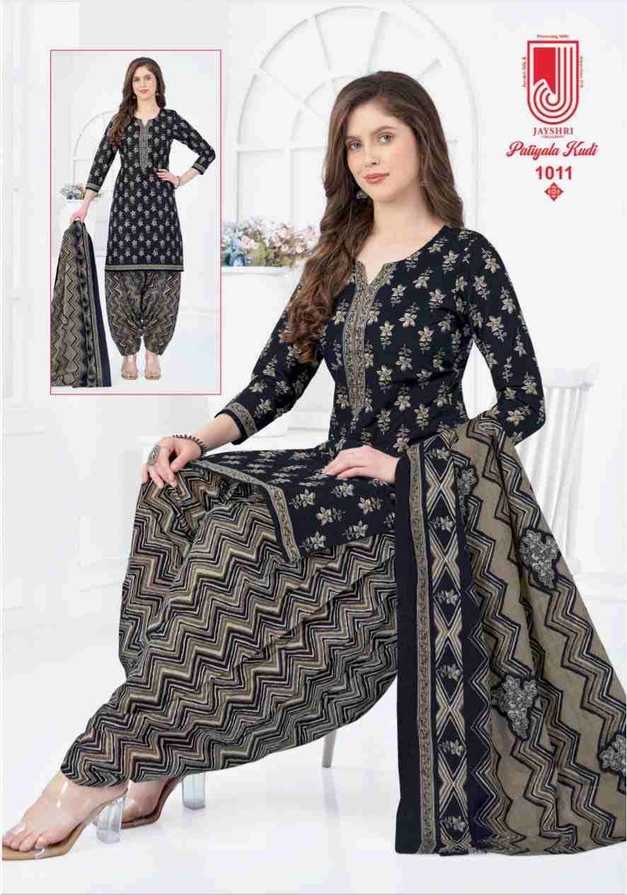 Patiyala Kudi By Jayshri Creation 1001 To 1012 Series Beautiful Festive Suits Stylish Fancy Colorful Casual Wear & Ethnic Wear Cotton Print Dresses At Wholesale Price