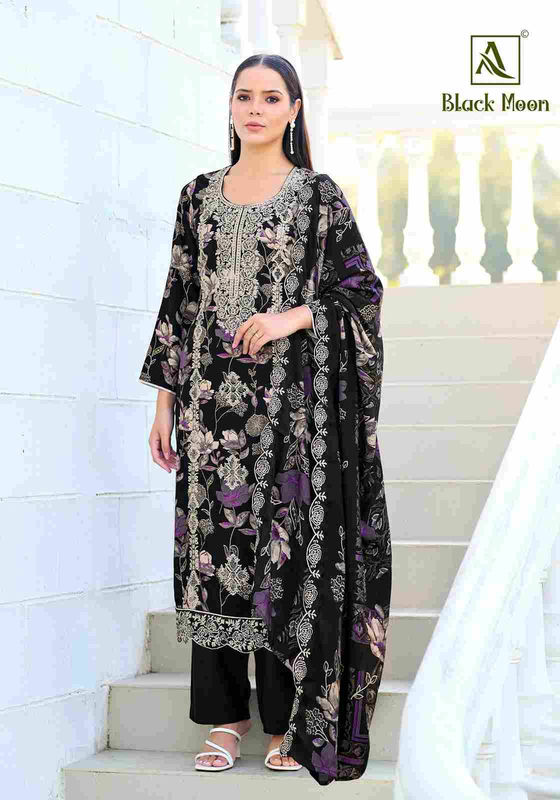 Black Moon By Alok Suit 2162-971-01 To 2162-971-06 Series Beautiful Festive Suits Stylish Fancy Colorful Casual Wear & Ethnic Wear Pure Viscose Rayon Print Dresses At Wholesale Price