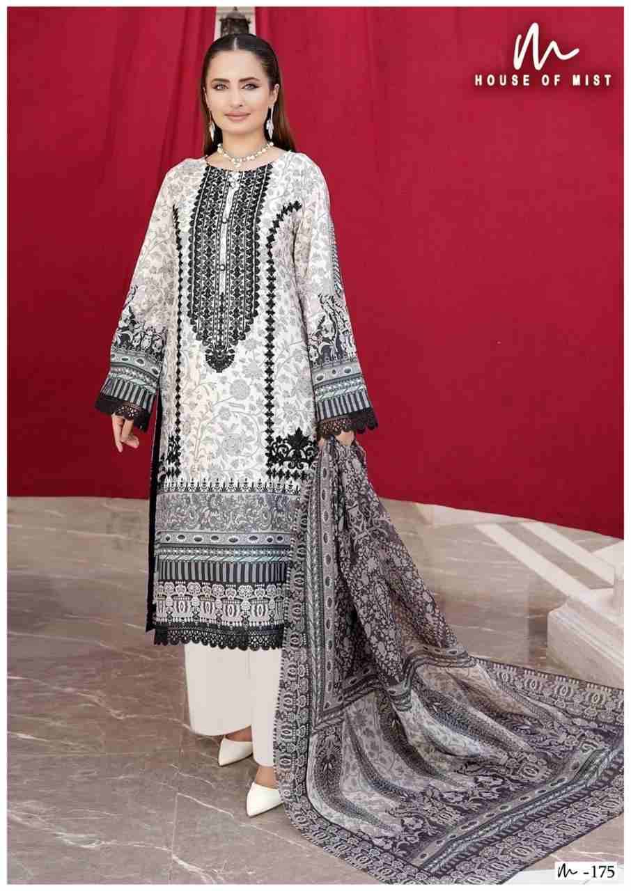 Ghazal Vol-18 By House Of Mist 171 To 176 Series Beautiful Pakistani Suits Colorful Stylish Fancy Casual Wear & Ethnic Wear Pure Cotton Print Dresses At Wholesale Price