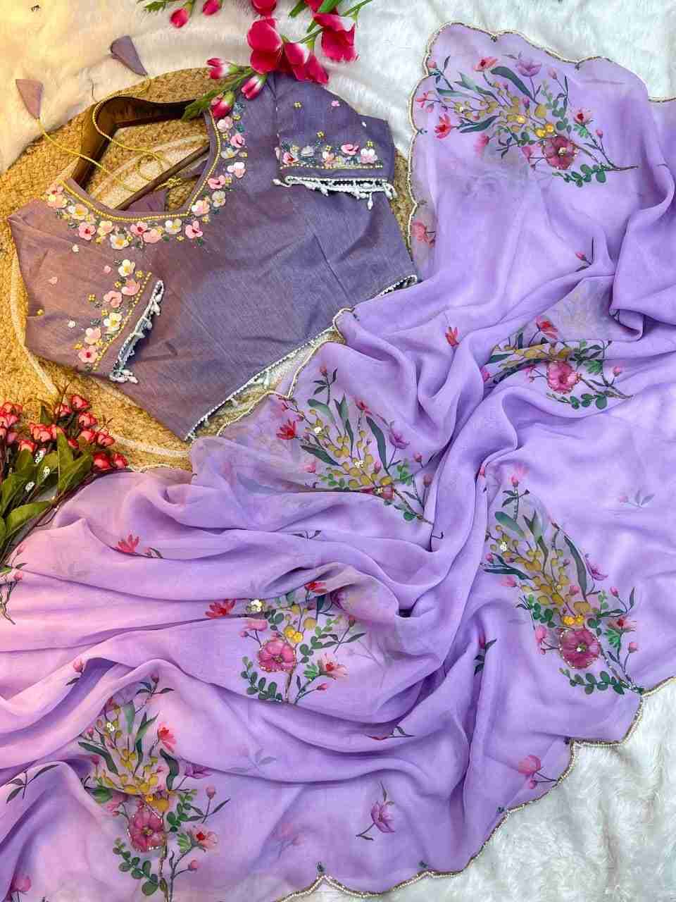 Vd-Maskat Addition Vol-2 By Fashid Wholesale 01 To 02 Series Indian Traditional Wear Collection Beautiful Stylish Fancy Colorful Party Wear & Occasional Wear Georgette Silk Sarees At Wholesale Price