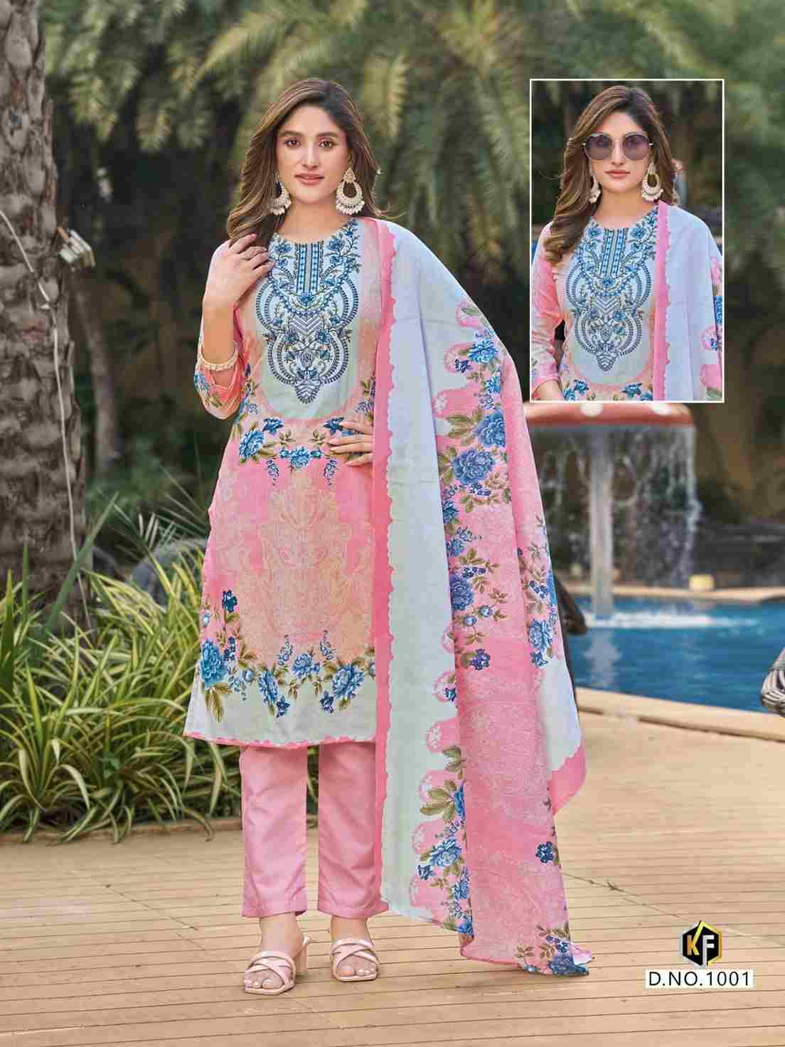Dastaan Vol-1 By Keval Fab 1001 To 1008 Series Beautiful Festive Suits Stylish Fancy Colorful Casual Wear & Ethnic Wear Soft Lawn Dresses At Wholesale Price