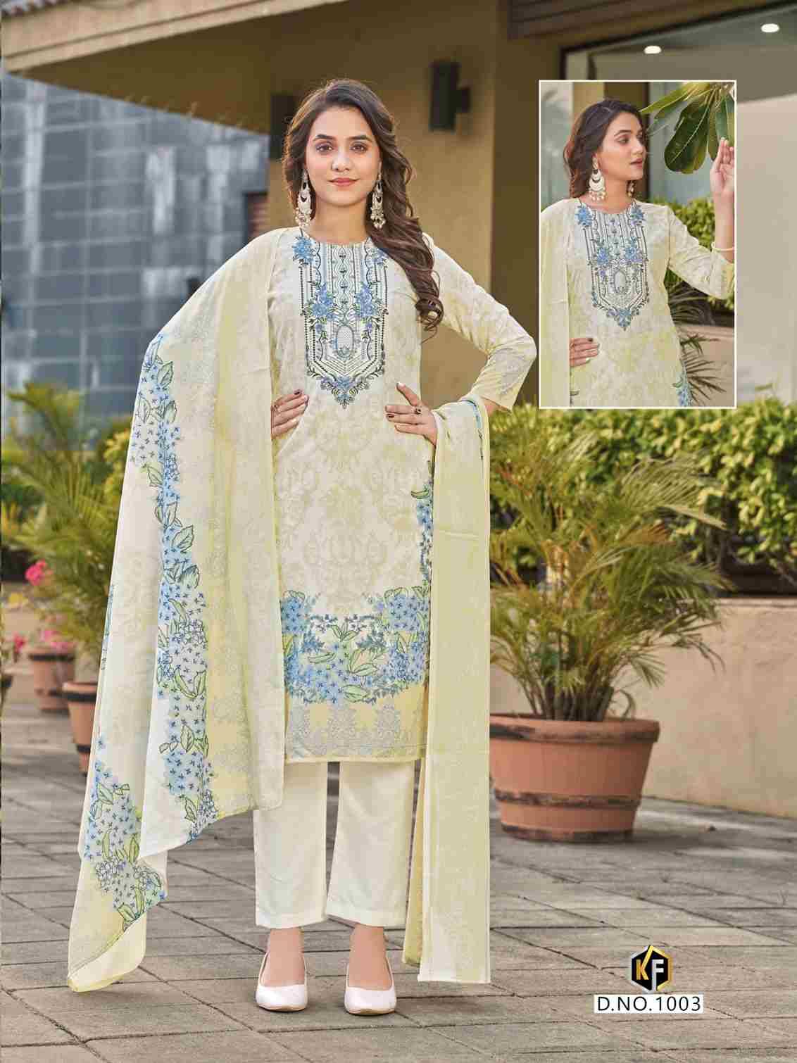 Dastaan Vol-1 By Keval Fab 1001 To 1008 Series Beautiful Festive Suits Stylish Fancy Colorful Casual Wear & Ethnic Wear Soft Lawn Dresses At Wholesale Price