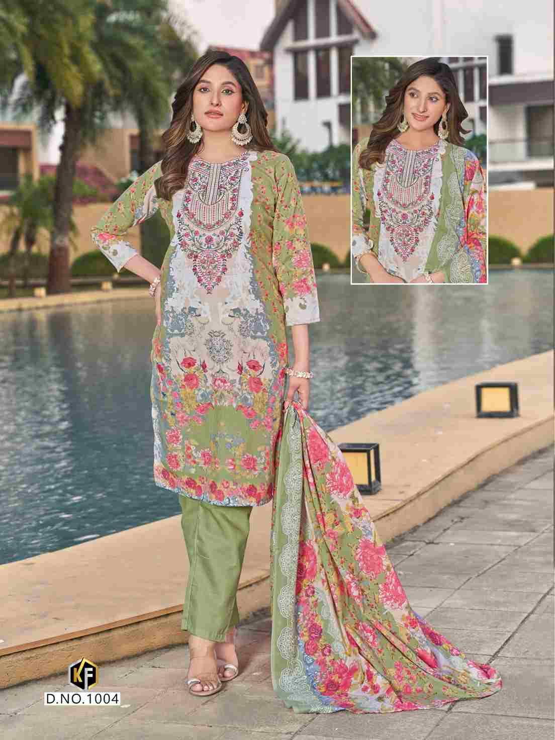 Dastaan Vol-1 By Keval Fab 1001 To 1008 Series Beautiful Festive Suits Stylish Fancy Colorful Casual Wear & Ethnic Wear Soft Lawn Dresses At Wholesale Price