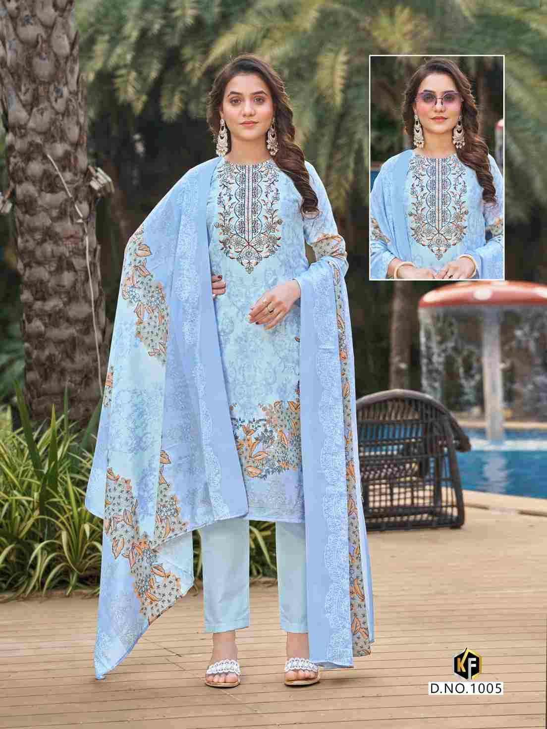 Dastaan Vol-1 By Keval Fab 1001 To 1008 Series Beautiful Festive Suits Stylish Fancy Colorful Casual Wear & Ethnic Wear Soft Lawn Dresses At Wholesale Price