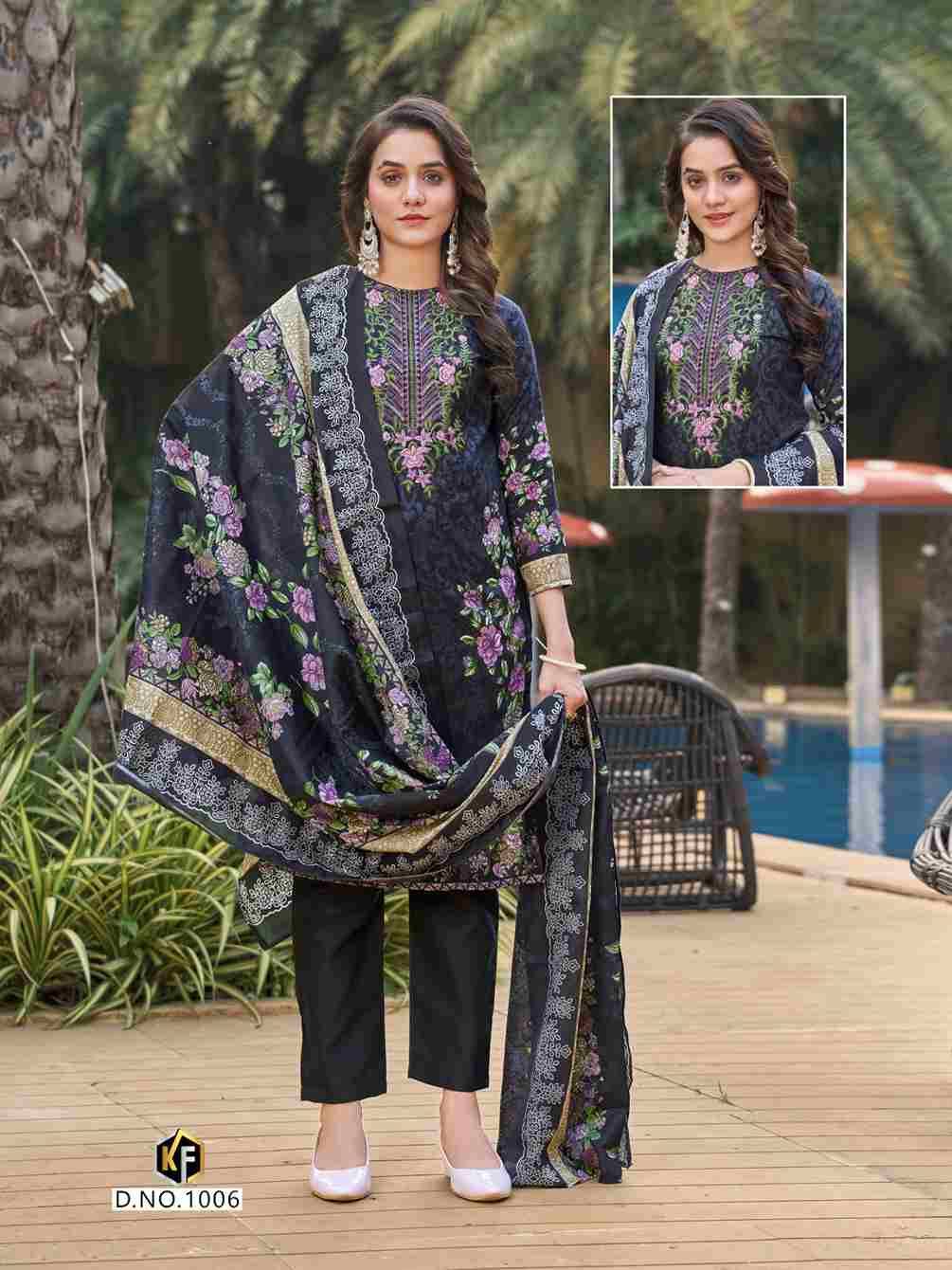 Dastaan Vol-1 By Keval Fab 1001 To 1008 Series Beautiful Festive Suits Stylish Fancy Colorful Casual Wear & Ethnic Wear Soft Lawn Dresses At Wholesale Price