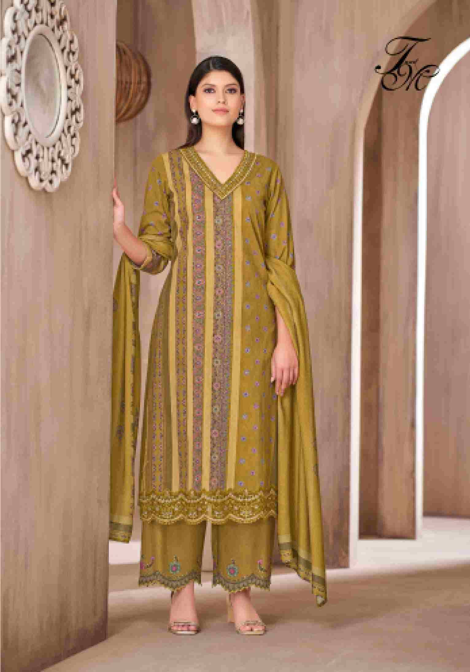 Ishika By T And M Designer Studio Beautiful Festive Suits Colorful Stylish Fancy Casual Wear & Ethnic Wear Pure Corduroy Dresses At Wholesale Price