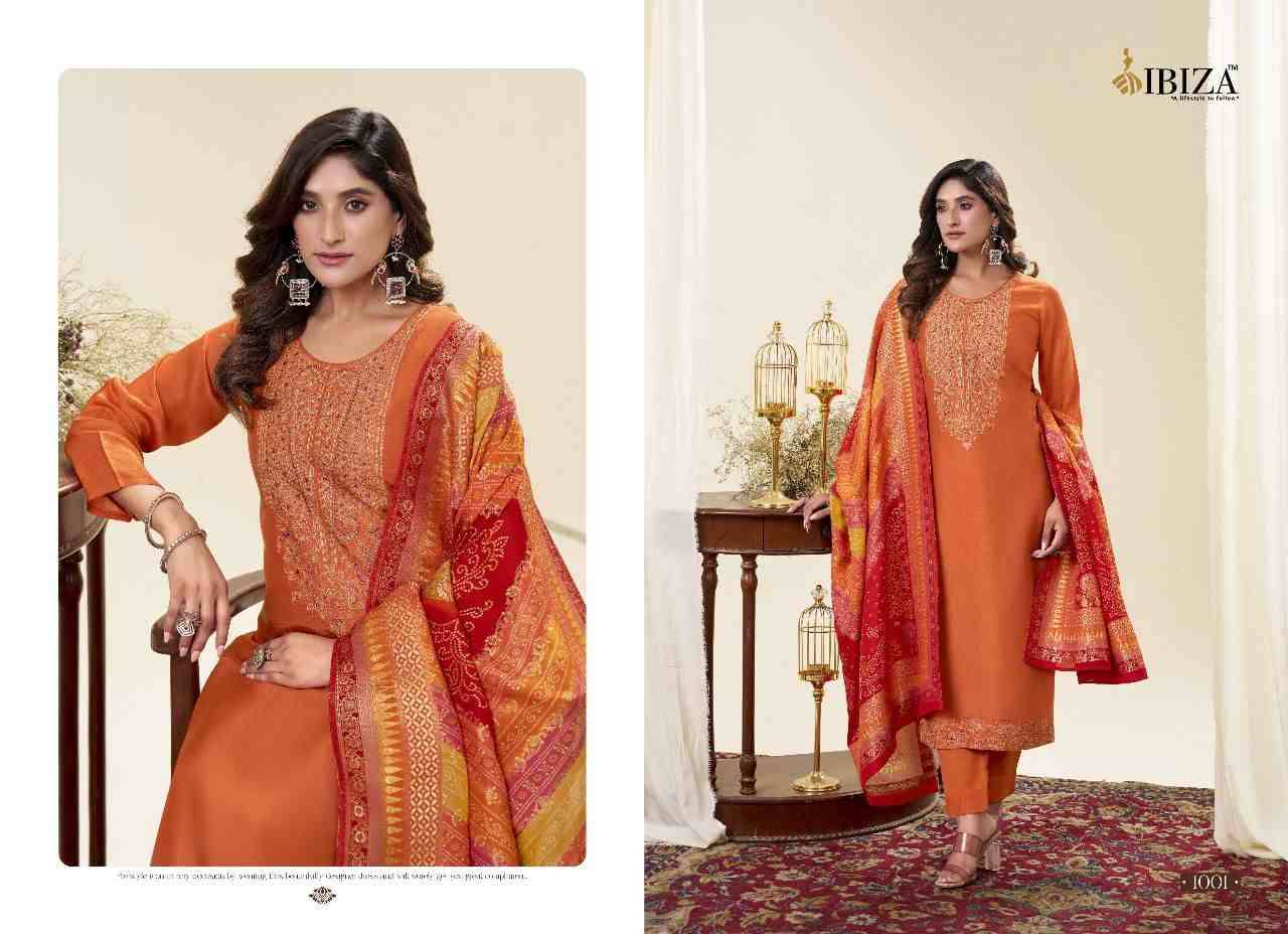 Raabta By Ibiza 1001 To 1004 Series Beautiful Festive Suits Colorful Stylish Fancy Casual Wear & Ethnic Wear Pure Russian Silk Dresses At Wholesale Price