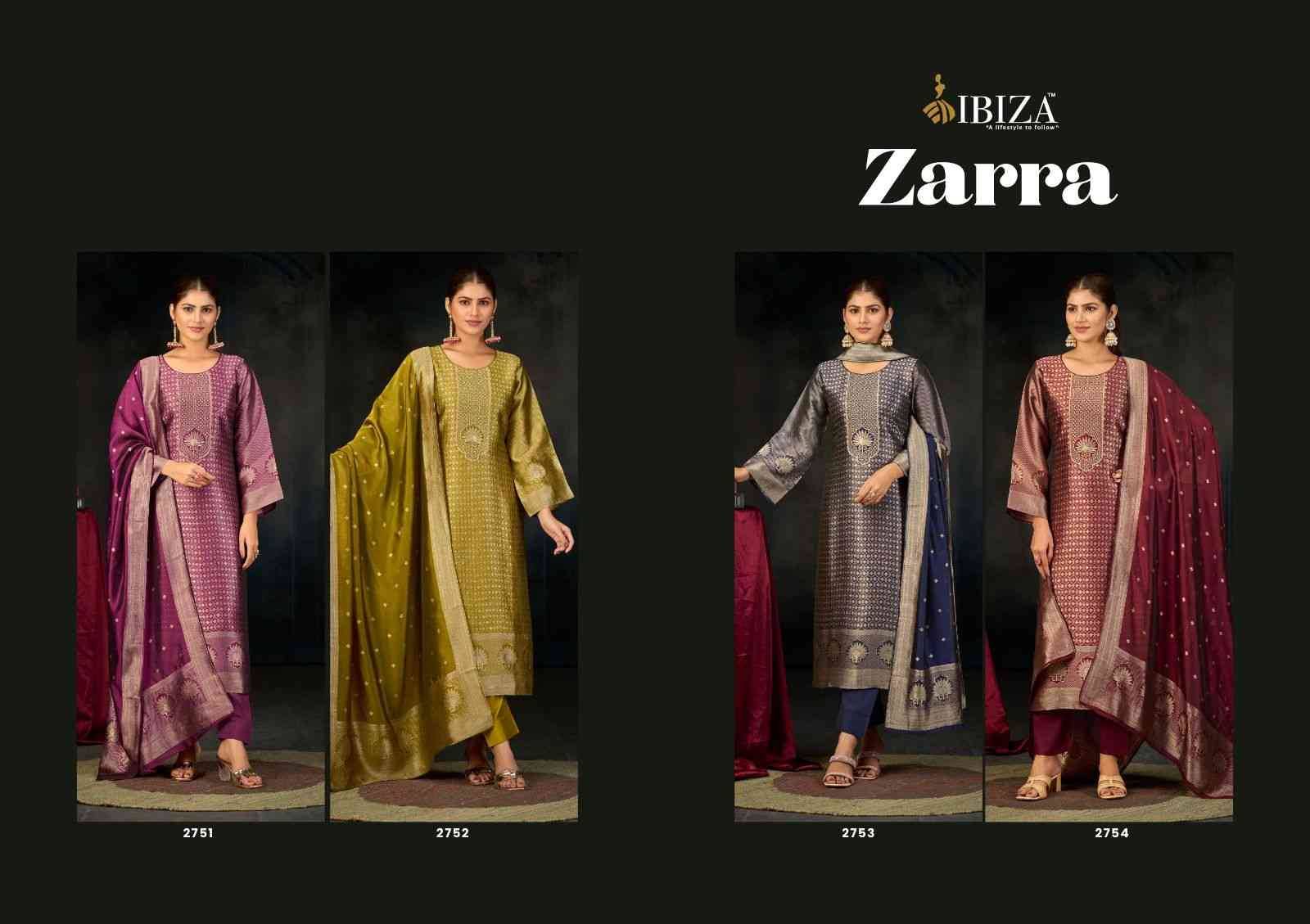 Zarra By Ibiza 2751 To 2754 Series Beautiful Festive Suits Colorful Stylish Fancy Casual Wear & Ethnic Wear Pure Bangalori Silk Jacquard Dresses At Wholesale Price