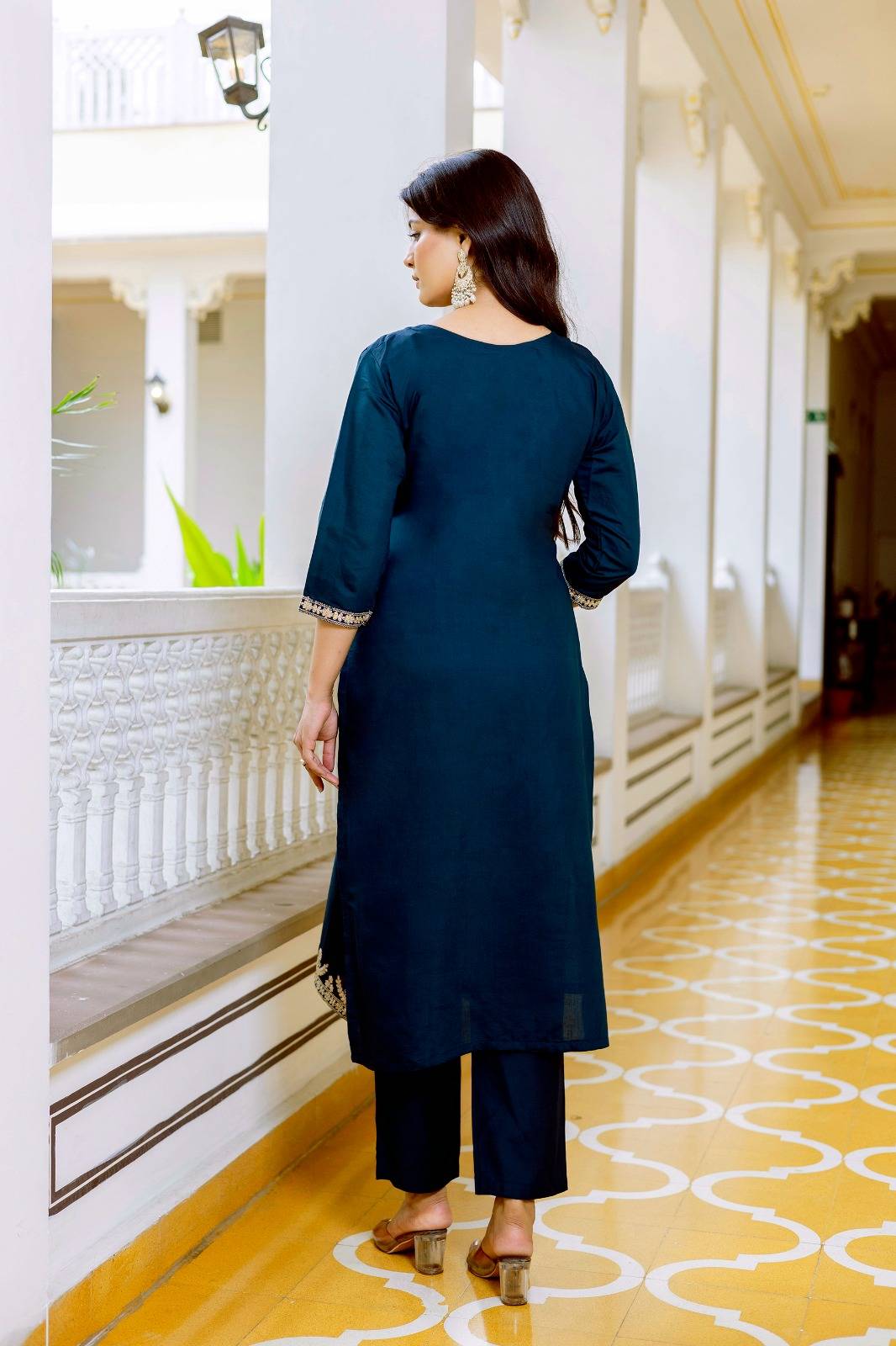 Dc-33 By Fashid Wholesale Beautiful Stylish Festive Suits Fancy Colorful Casual Wear & Ethnic Wear & Ready To Wear Viscose Chanderi Dresses At Wholesale Price