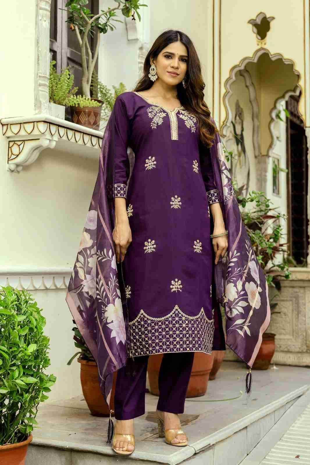 Dc-31 By Fashid Wholesale 01 To 02 Series Beautiful Stylish Festive Suits Fancy Colorful Casual Wear & Ethnic Wear & Ready To Wear Viscose Chanderi Dresses At Wholesale Price