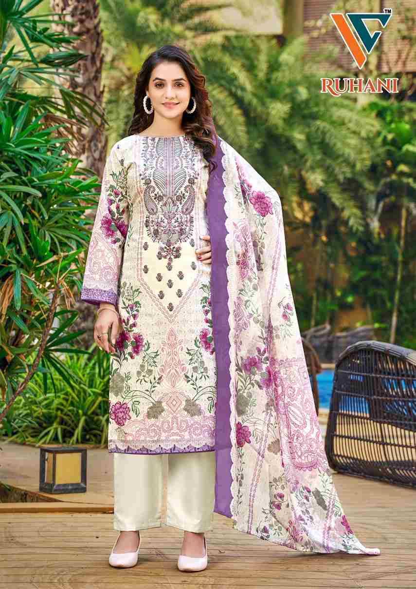 Ruhani Vol-34 By Vandana Creation 3401 To 3408 Series Beautiful Festive Suits Stylish Fancy Colorful Casual Wear & Ethnic Wear Cotton Print Dresses At Wholesale Price