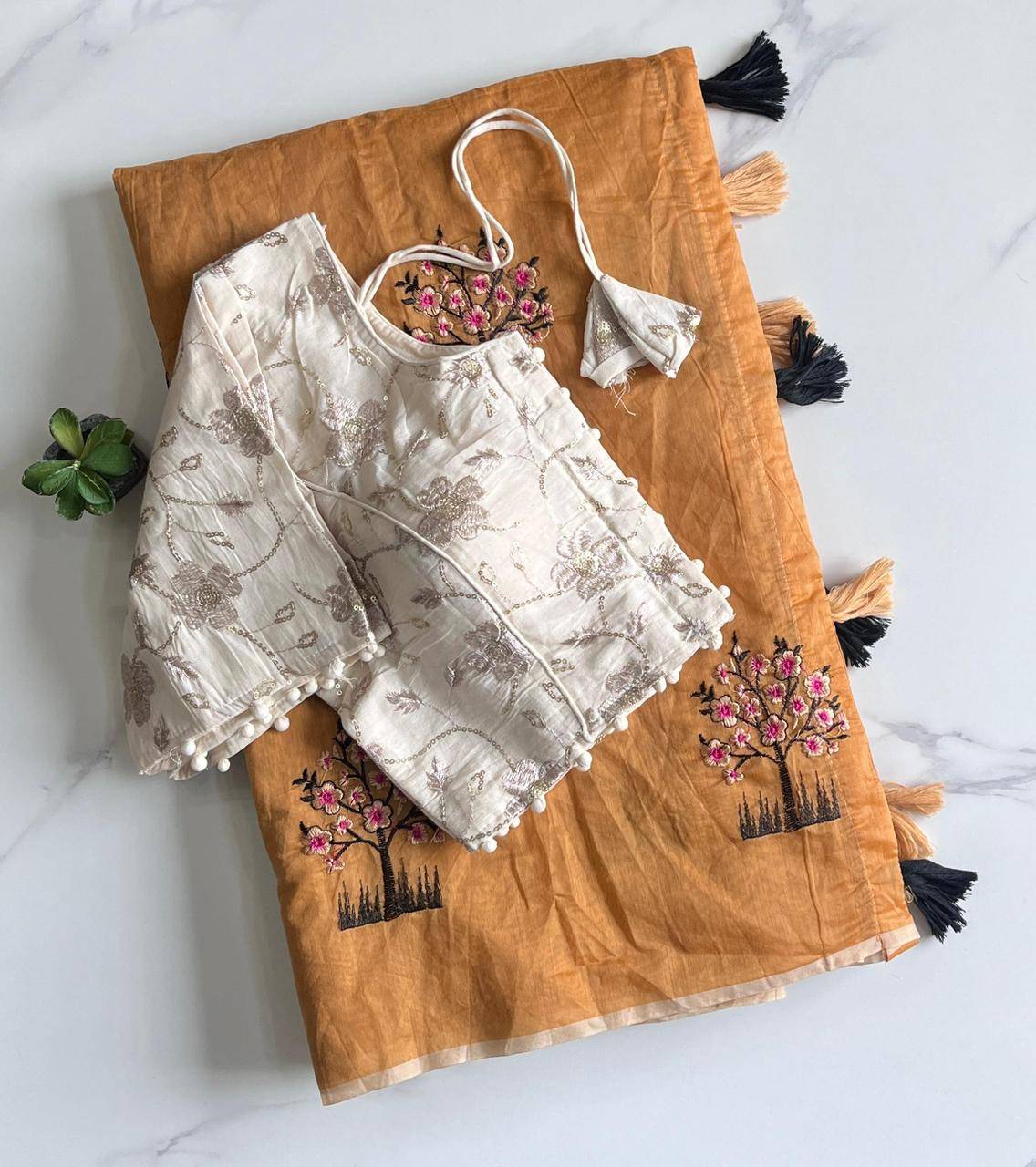 Vt-Flower-Tree By Fashid Wholesale 01 To 08 Series Indian Traditional Wear Collection Beautiful Stylish Fancy Colorful Party Wear & Occasional Wear Premium Chanderi Sarees At Wholesale Price