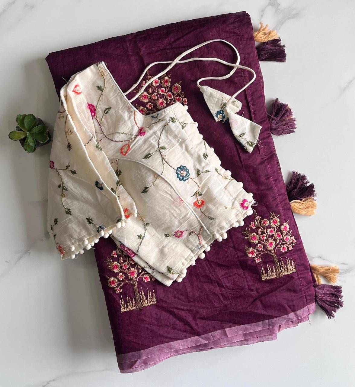 Vt-Flower-Tree By Fashid Wholesale 01 To 08 Series Indian Traditional Wear Collection Beautiful Stylish Fancy Colorful Party Wear & Occasional Wear Premium Chanderi Sarees At Wholesale Price