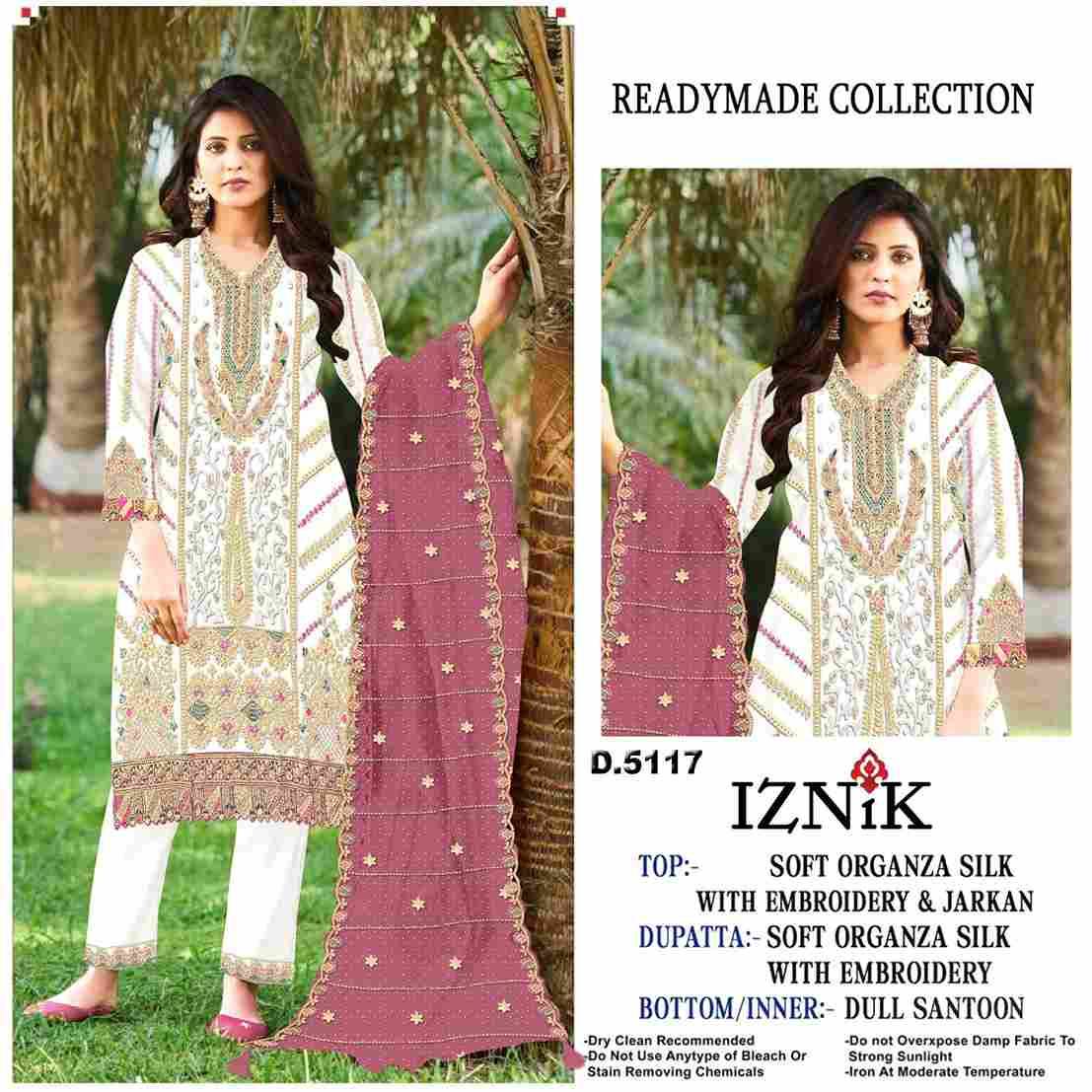 Iznik 5117 Colours By Iznik Fab 5117-A To 5117-D Series Designer Pakistani Suits Beautiful Stylish Fancy Colorful Party Wear & Occasional Wear Organza Silk With Embroidery Dresses At Wholesale Price