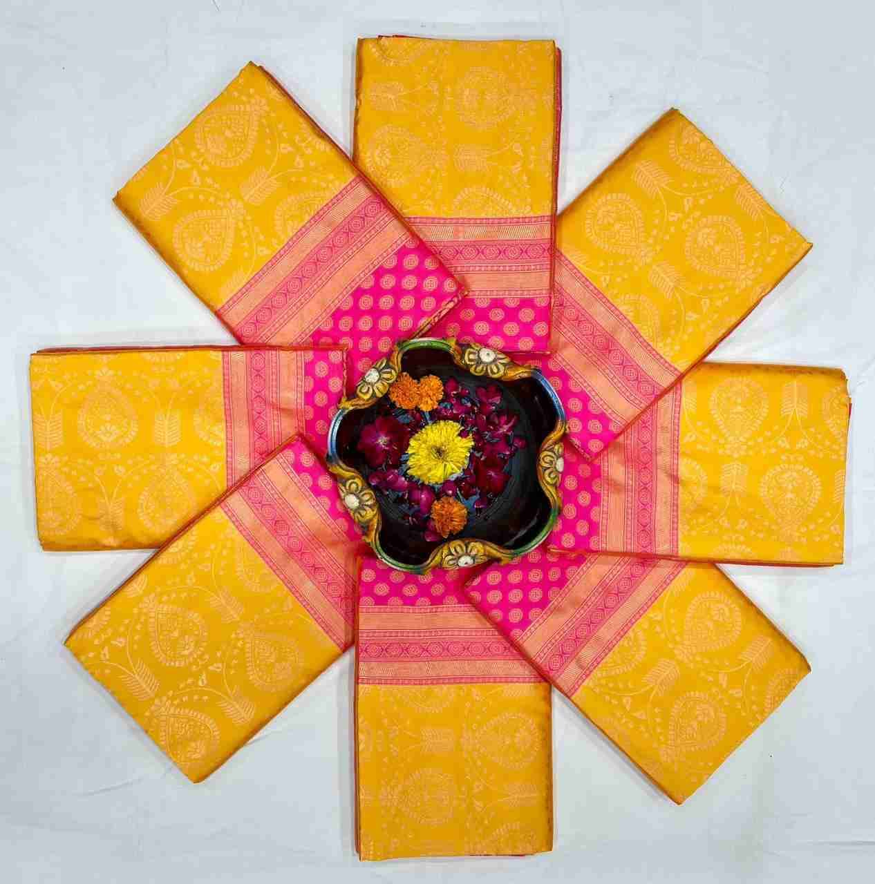 Kp-5020 By Fashid Wholesale Indian Traditional Wear Collection Beautiful Stylish Fancy Colorful Party Wear & Occasional Wear Soft Lichi Silk Sarees At Wholesale Price