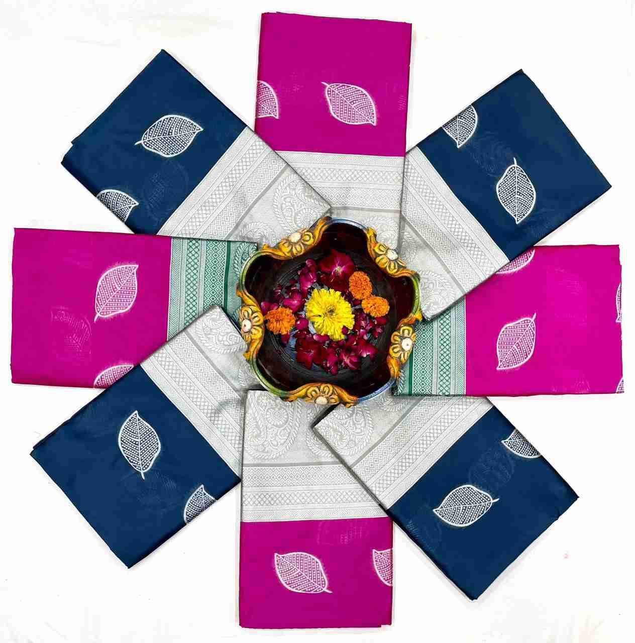 Kp-5017 By Fashid Wholesale 01 To 03 Series Indian Traditional Wear Collection Beautiful Stylish Fancy Colorful Party Wear & Occasional Wear Soft Lichi Silk Sarees At Wholesale Price