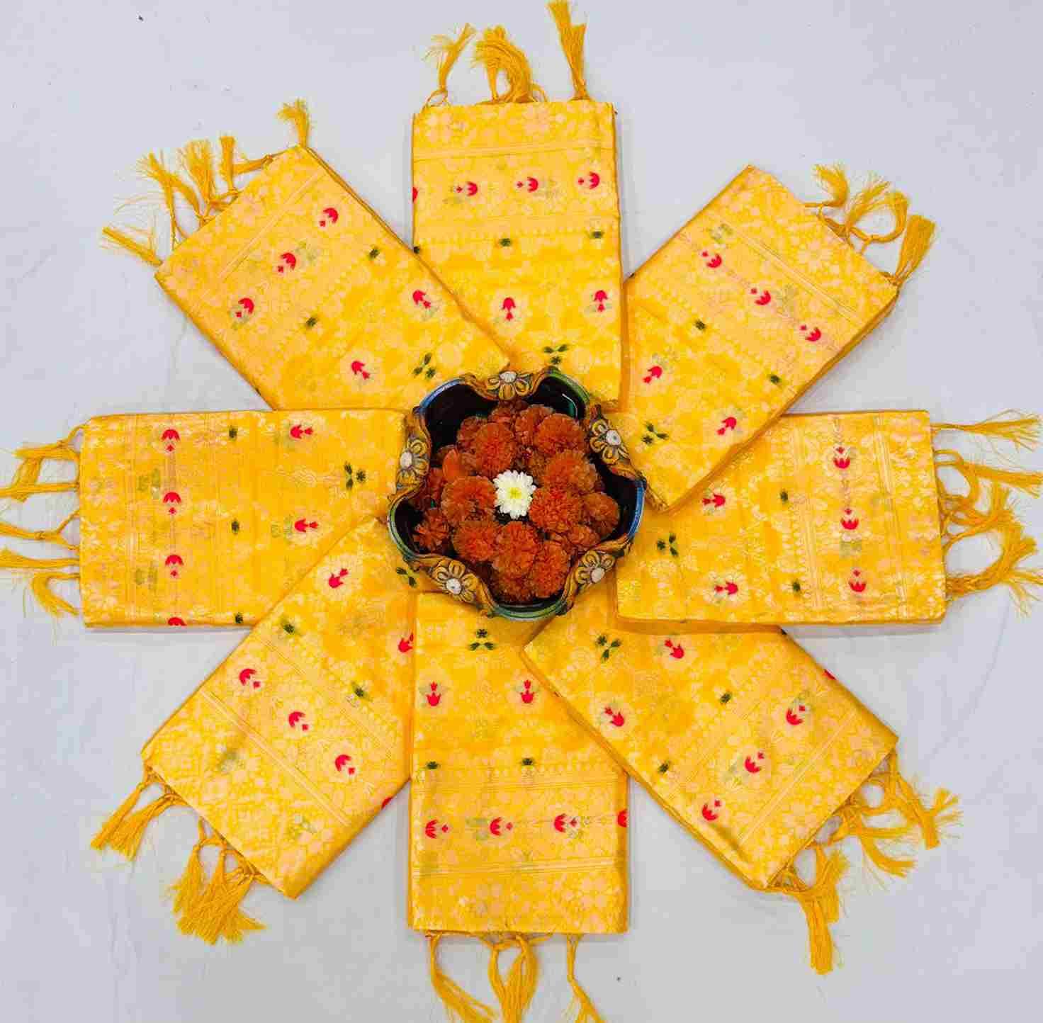 Kp-6080 By Fashid Wholesale Indian Traditional Wear Collection Beautiful Stylish Fancy Colorful Party Wear & Occasional Wear Soft Lichi Silk Saree Sarees At Wholesale Price