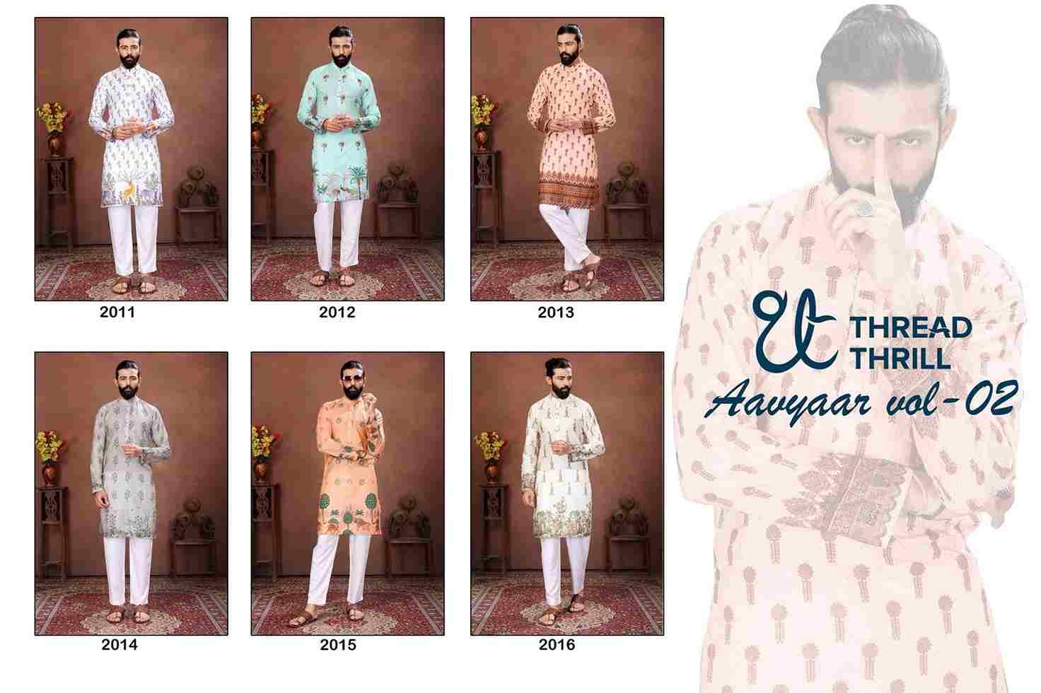 Aaviyaar Vol-2 By Thread Thrill 2011 To 2016 Series Beautiful Colorful Stylish Fancy Casual Wear & Ethnic Wear & Ready To Wear Muslin Cotton Kurtas At Wholesale Price