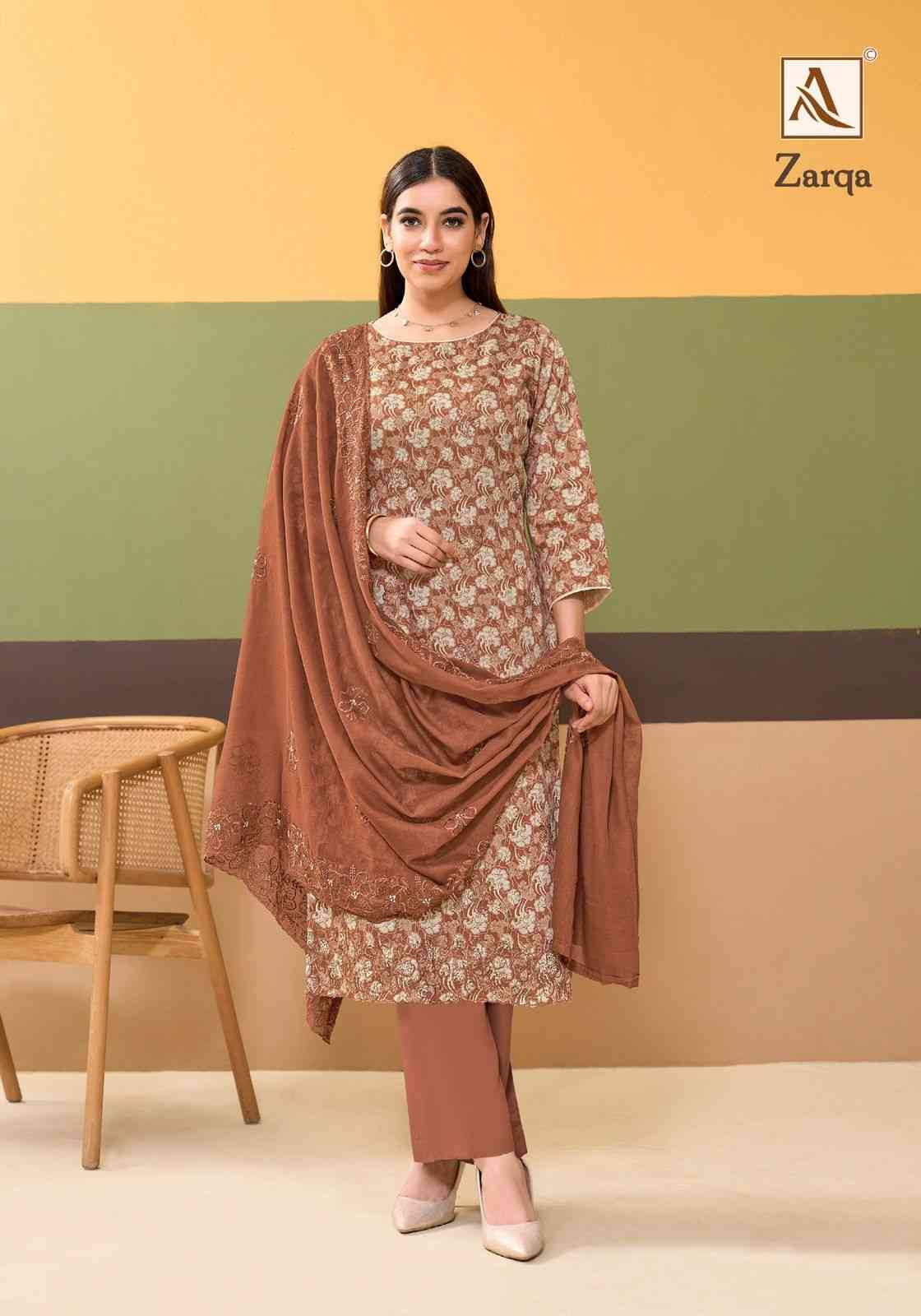 Zarqa By Alok Suit 2135-946-01 To 2135-946-04 Series Beautiful Festive Suits Stylish Fancy Colorful Casual Wear & Ethnic Wear Pure Jam Cotton Print Dresses At Wholesale Price