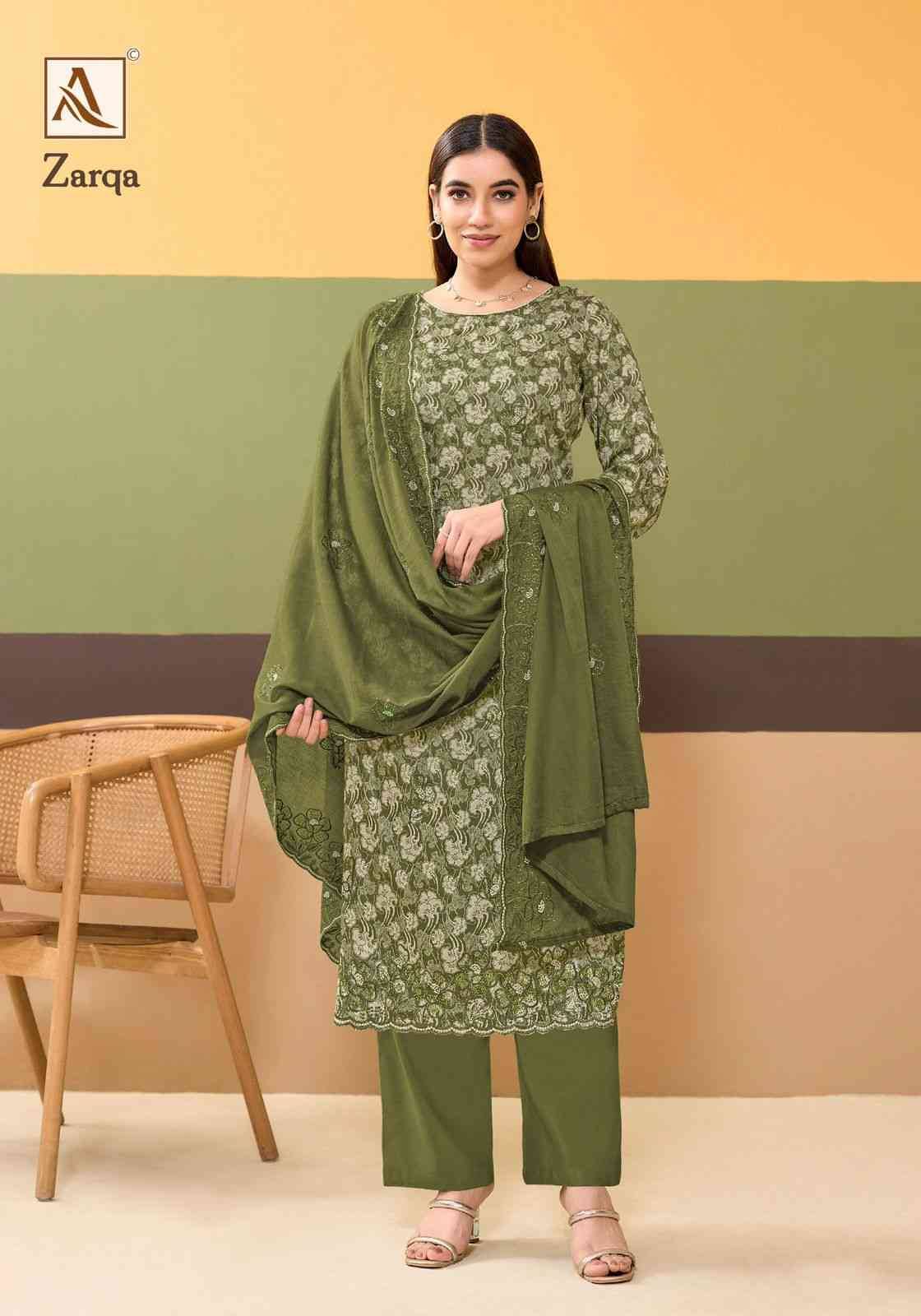 Zarqa By Alok Suit 2135-946-01 To 2135-946-04 Series Beautiful Festive Suits Stylish Fancy Colorful Casual Wear & Ethnic Wear Pure Jam Cotton Print Dresses At Wholesale Price