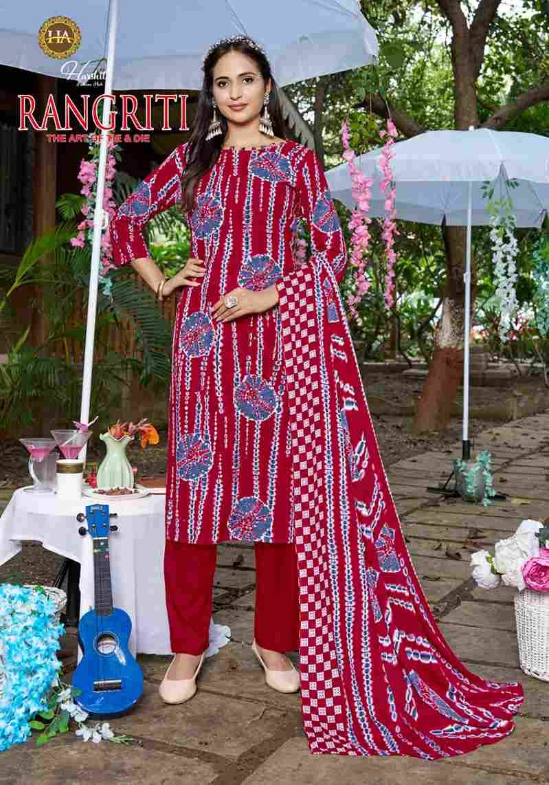 Rangriti By Harshit Fashion Hub 2582-82-01 To 2582-82-06 Series Beautiful Festive Suits Stylish Fancy Colorful Casual Wear & Ethnic Wear Pure Viscose Rayon Dresses At Wholesale Price