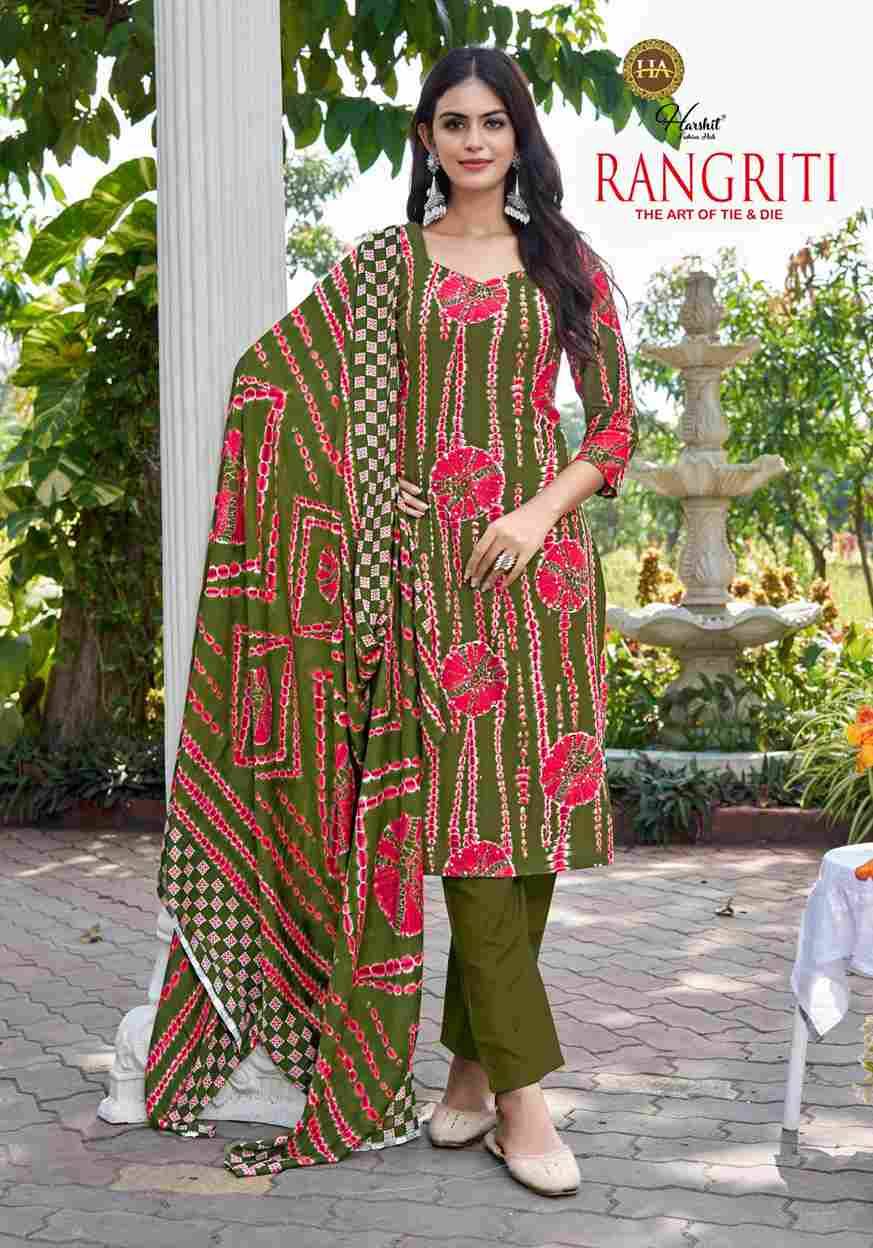Rangriti By Harshit Fashion Hub 2582-82-01 To 2582-82-06 Series Beautiful Festive Suits Stylish Fancy Colorful Casual Wear & Ethnic Wear Pure Viscose Rayon Dresses At Wholesale Price