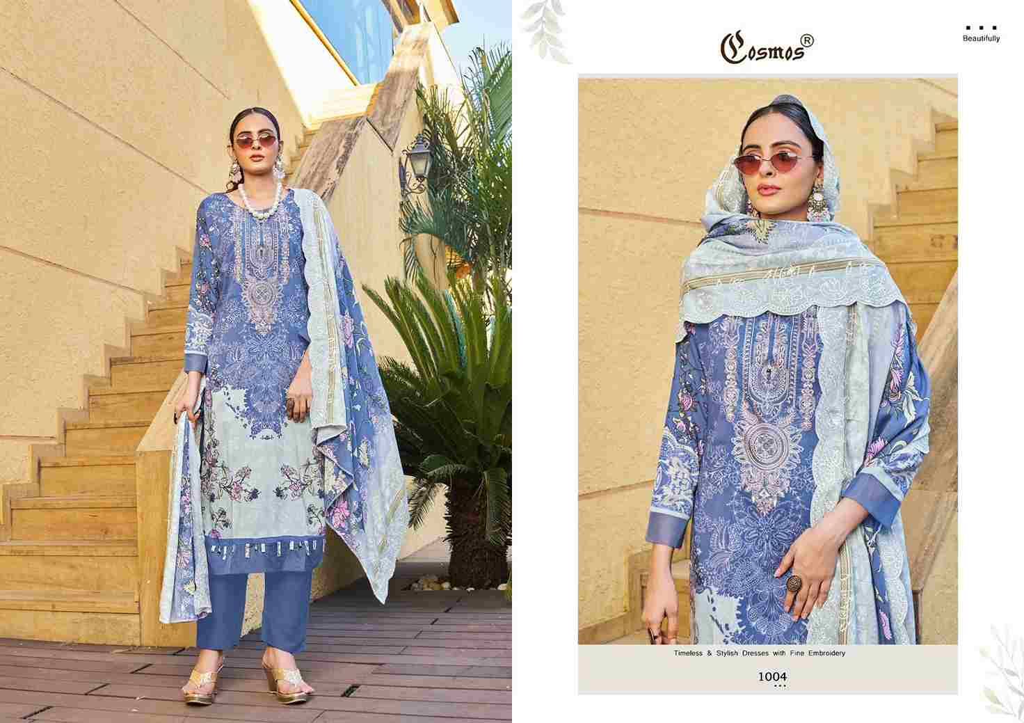 Needle Wonder Winter Collection Vol-1 By Cosmos 1001 To 1008 Series Beautiful Pakistani Suits Colorful Stylish Fancy Casual Wear & Ethnic Wear Rayon Embroidered Dresses At Wholesale Price