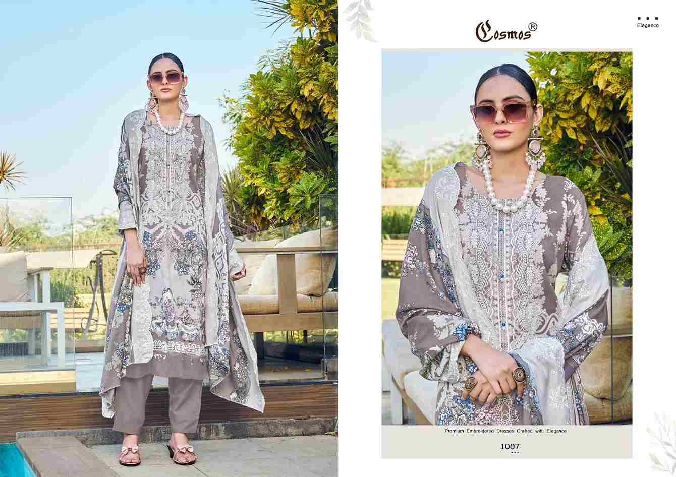Needle Wonder Winter Collection Vol-1 By Cosmos 1001 To 1008 Series Beautiful Pakistani Suits Colorful Stylish Fancy Casual Wear & Ethnic Wear Rayon Embroidered Dresses At Wholesale Price