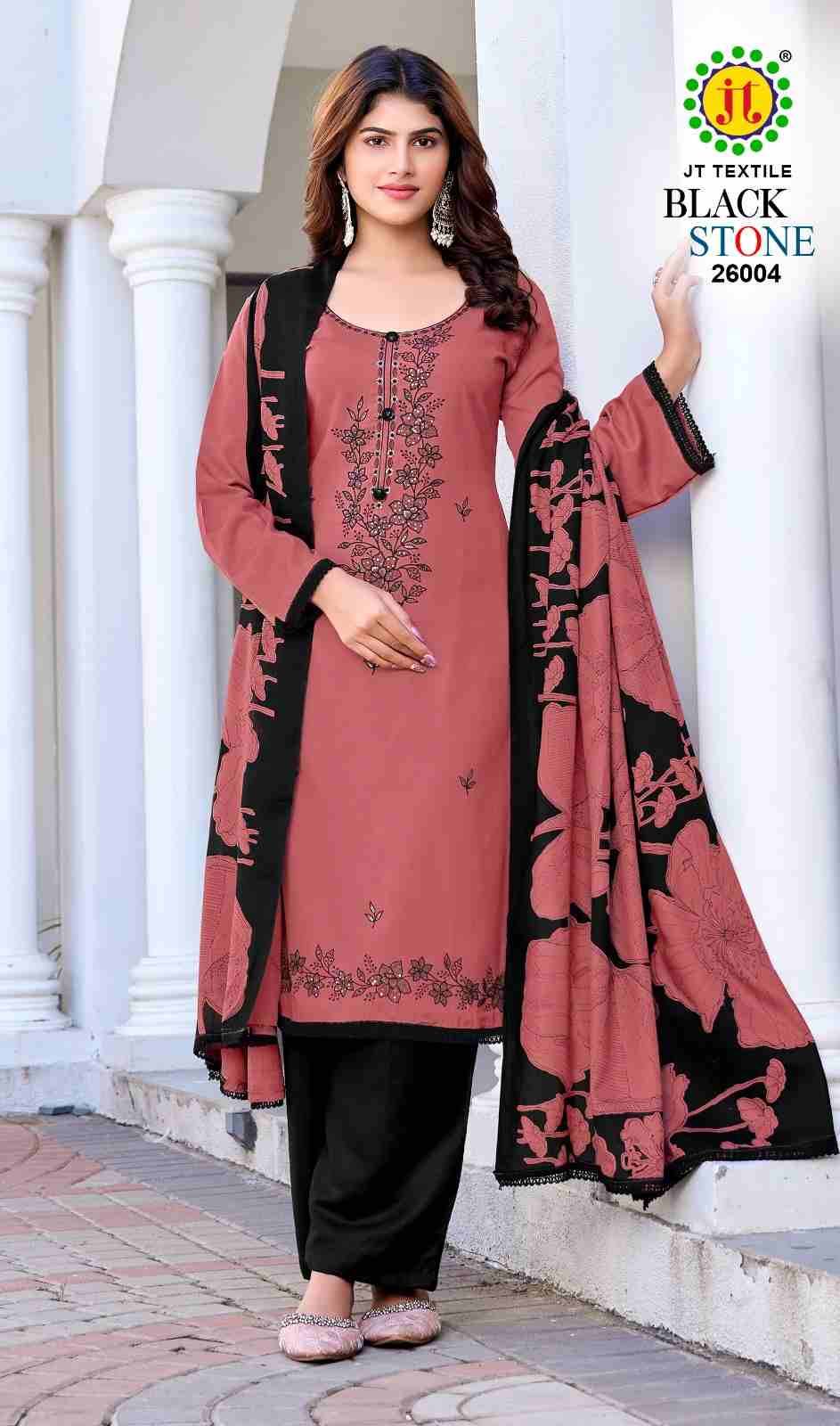 Black Stone Vol-26 By JT 26001 To 26005 Series Beautiful Festive Suits Colorful Stylish Fancy Casual Wear & Ethnic Wear Rayon Dresses At Wholesale Price