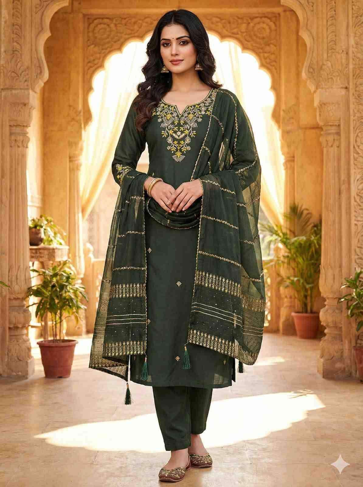Vt-2524 By Fashid Wholesale Beautiful Festive Suits Colorful Stylish Fancy Casual Wear & Ethnic Wear Roman Silk Dresses At Wholesale Price