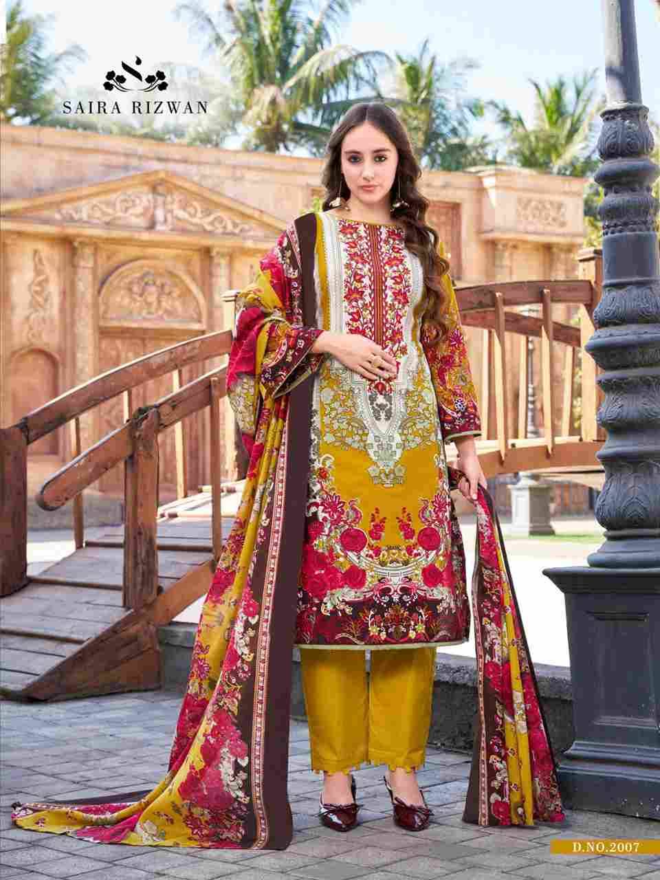 Saira Rizwan Vol-2 By Ganesha 2007 To 2014 Series Beautiful Festive Suits Stylish Fancy Colorful Party Wear & Occasional Wear Pure Cotton Dresses At Wholesale Price