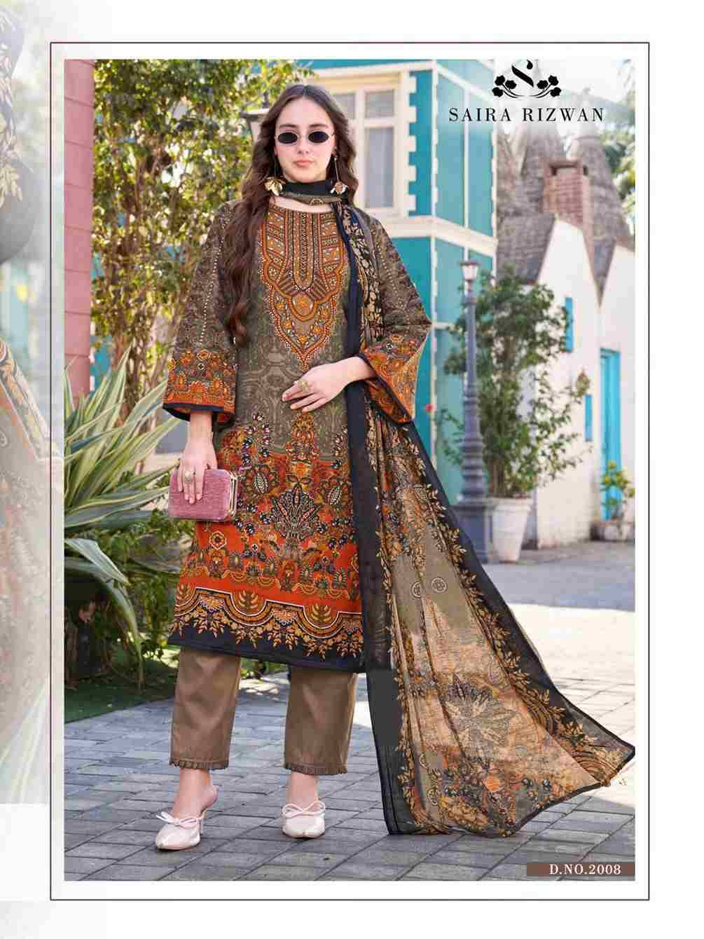 Saira Rizwan Vol-2 By Ganesha 2007 To 2014 Series Beautiful Festive Suits Stylish Fancy Colorful Party Wear & Occasional Wear Pure Cotton Dresses At Wholesale Price