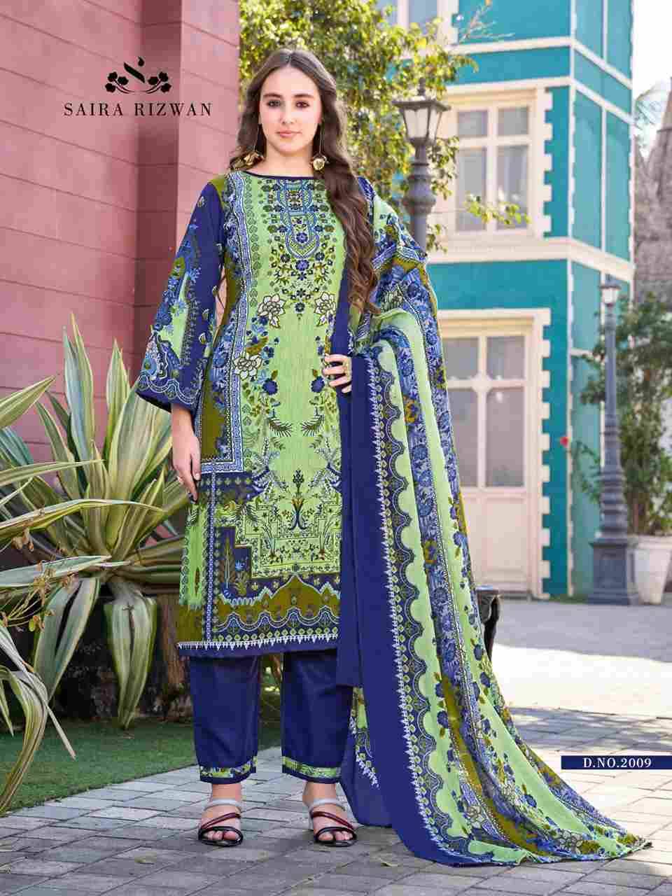 Saira Rizwan Vol-2 By Ganesha 2007 To 2014 Series Beautiful Festive Suits Stylish Fancy Colorful Party Wear & Occasional Wear Pure Cotton Dresses At Wholesale Price