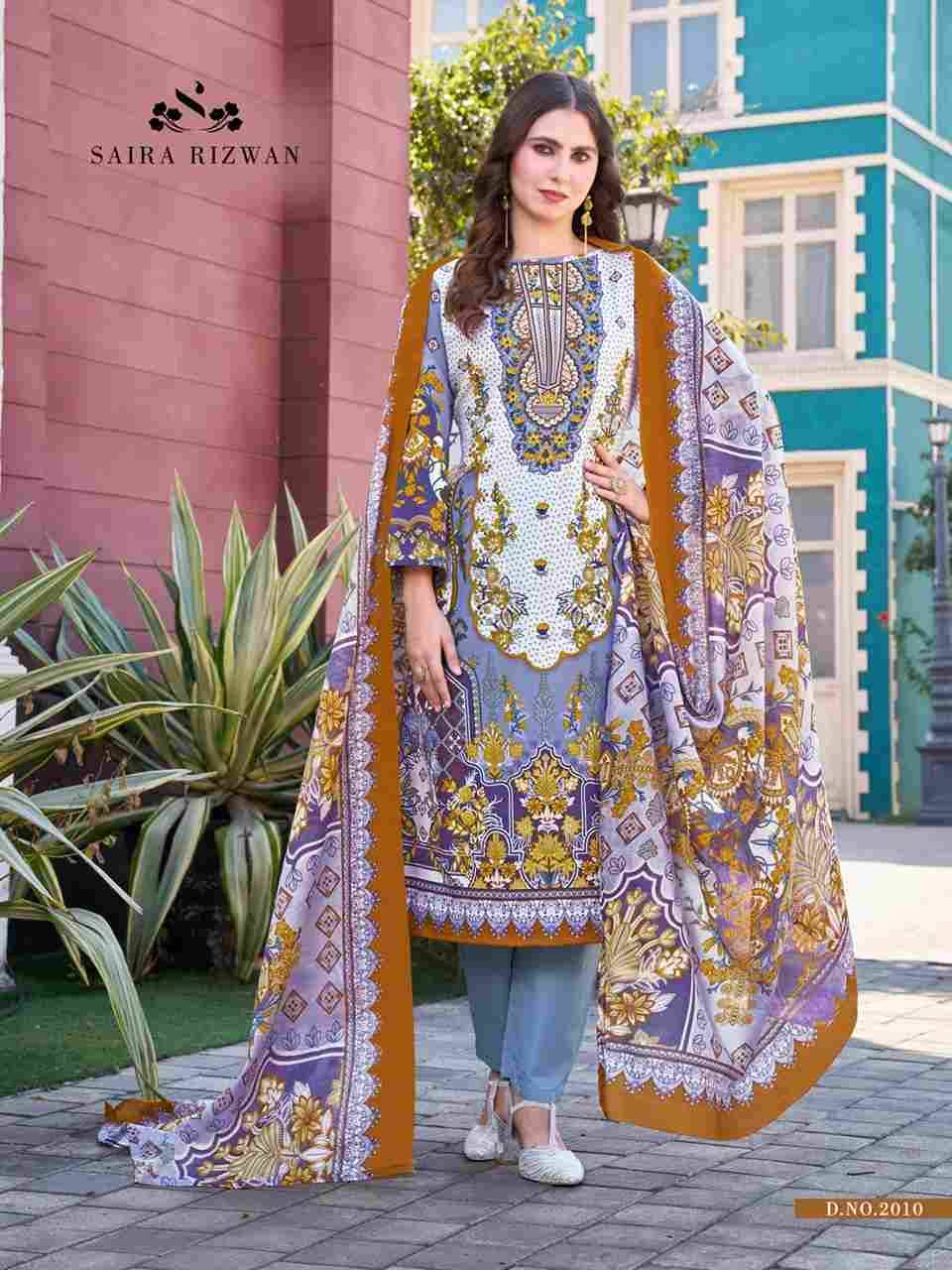 Saira Rizwan Vol-2 By Ganesha 2007 To 2014 Series Beautiful Festive Suits Stylish Fancy Colorful Party Wear & Occasional Wear Pure Cotton Dresses At Wholesale Price