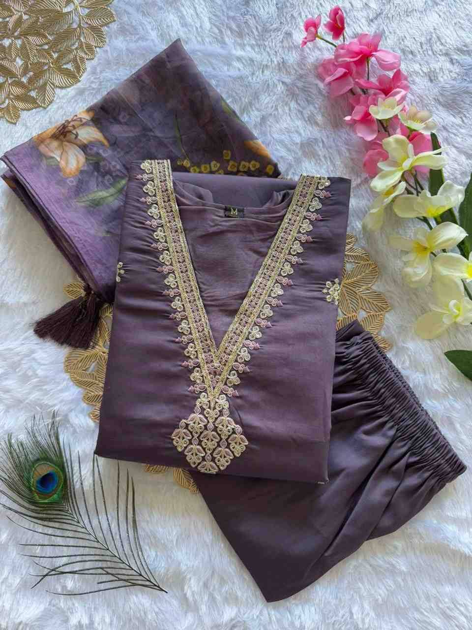 Vtd-40 By Fashid Wholesale Beautiful Festive Suits Colorful Stylish Fancy Casual Wear & Ethnic Wear Roman Silk Dresses At Wholesale Price