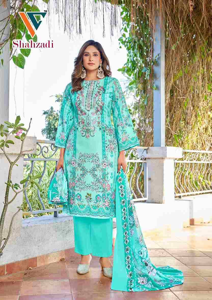 Shahzadi Vol-7 By Vandana Creation 7001 To 7008 Series Beautiful Festive Suits Stylish Fancy Colorful Casual Wear & Ethnic Wear Cotton Print Dresses At Wholesale Price