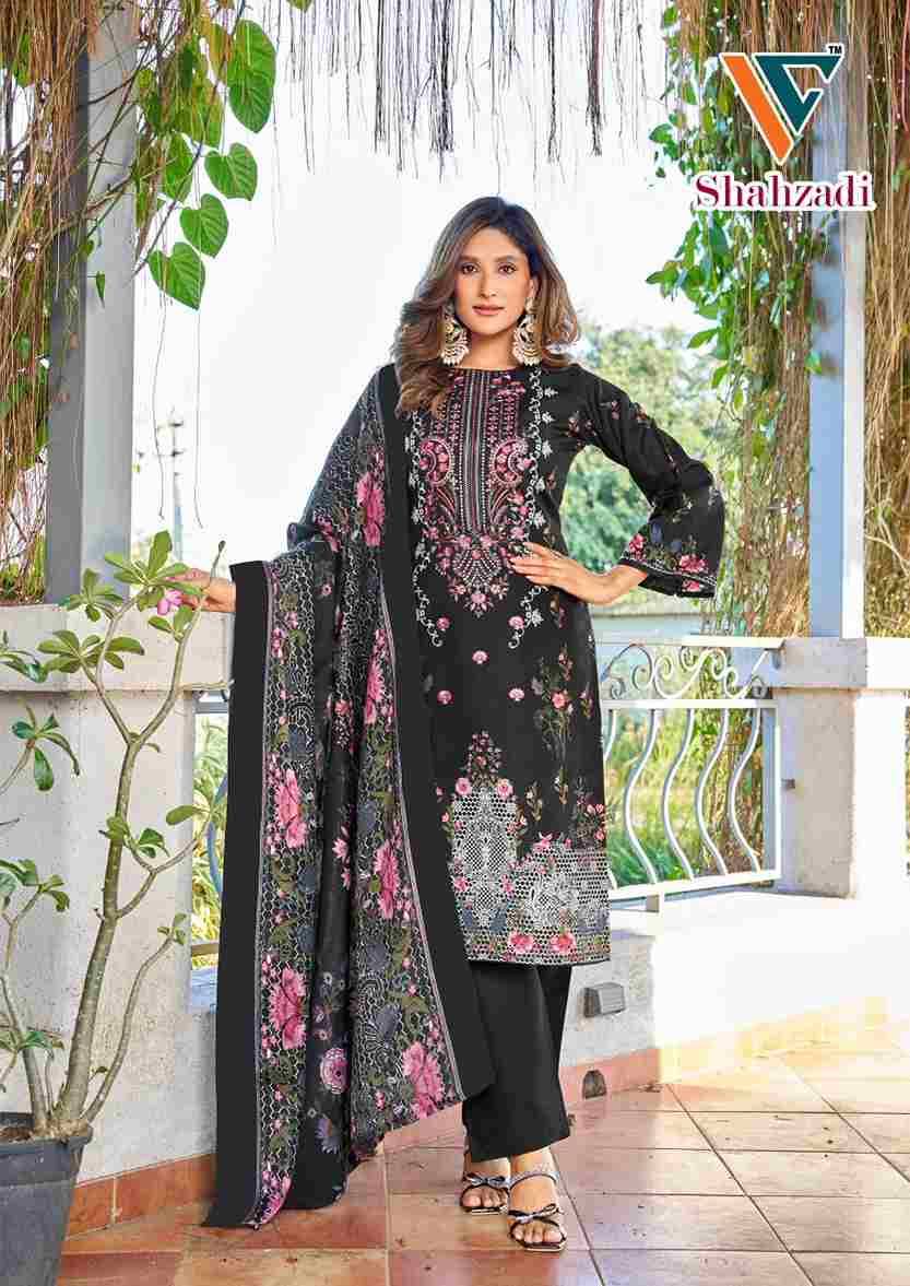 Shahzadi Vol-7 By Vandana Creation 7001 To 7008 Series Beautiful Festive Suits Stylish Fancy Colorful Casual Wear & Ethnic Wear Cotton Print Dresses At Wholesale Price
